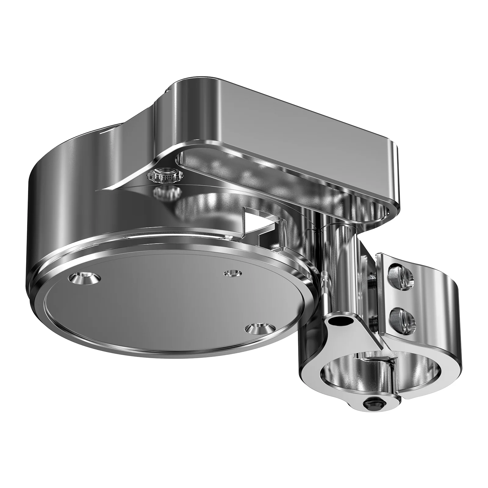 Chrome Speedo Indicator Lights Relocation Kit For Harley Sportster 1200 883 48 XL - Image 6