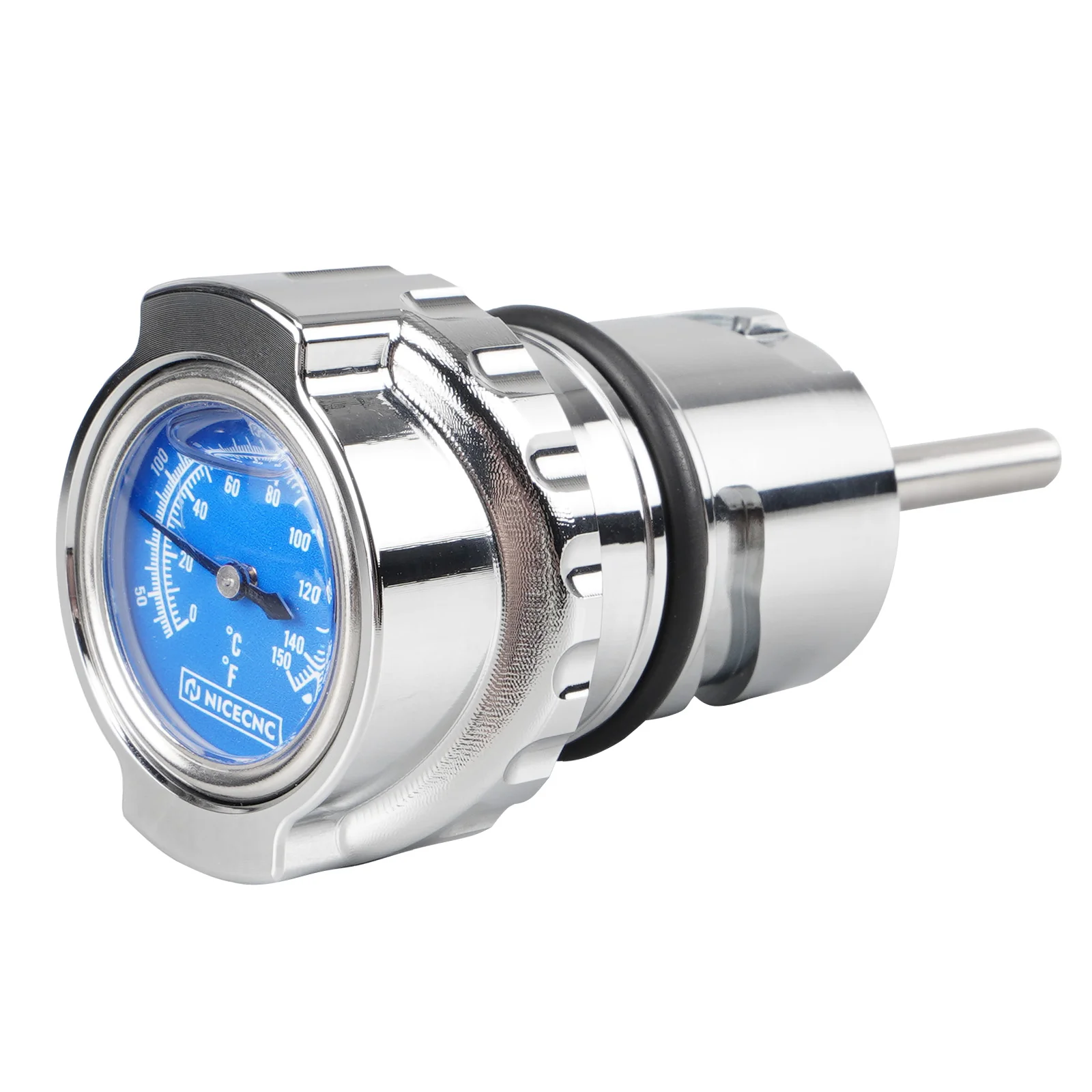 Oil Dipstick Filler Plug w/Thermometer Gauge For Harley Sportster 1200 48 72 XL Iron 883 - Image 12