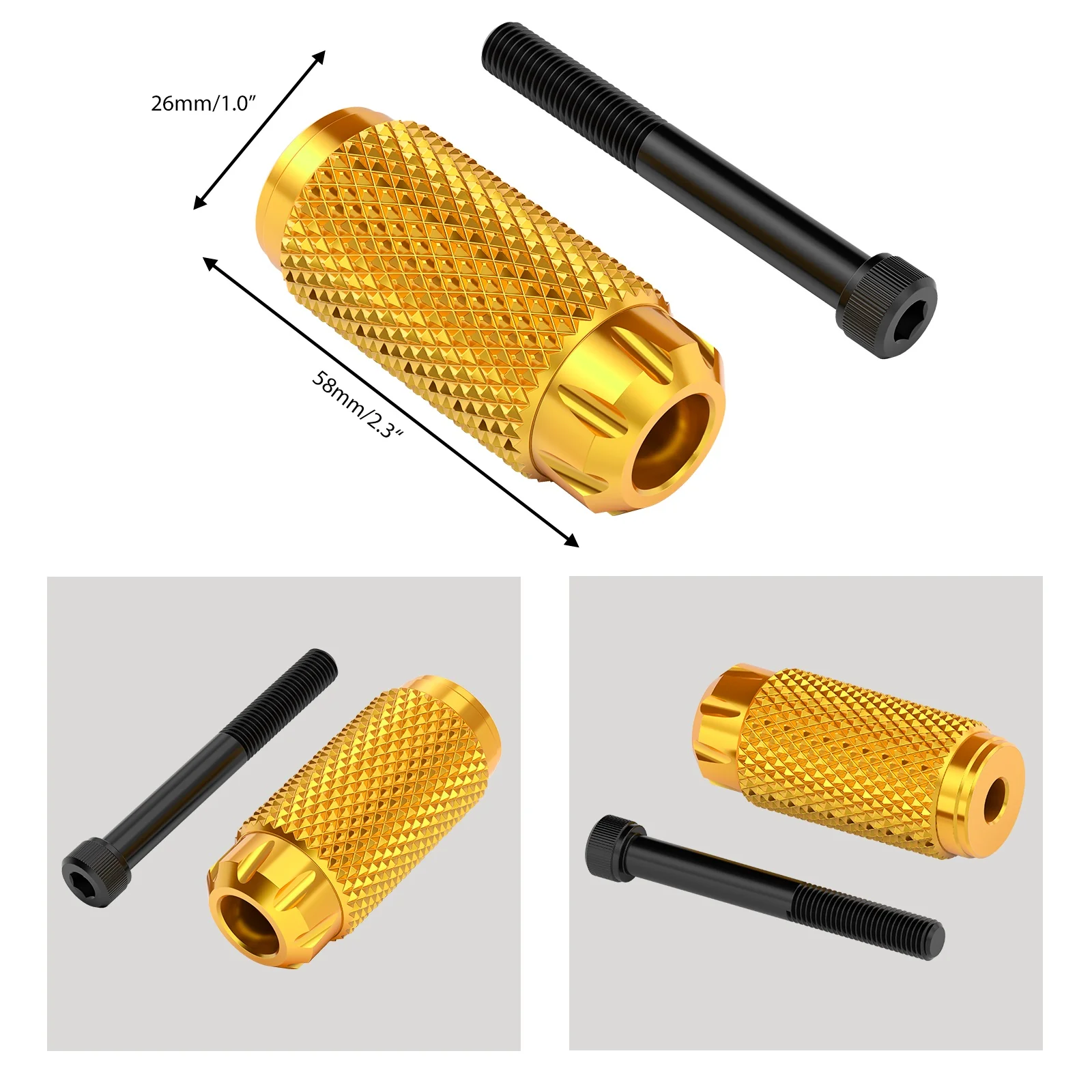 Shifter Toe Shift Gear Pedal Pad Tip Peg For Harley Road King Street Glide Low Rider - Image 12