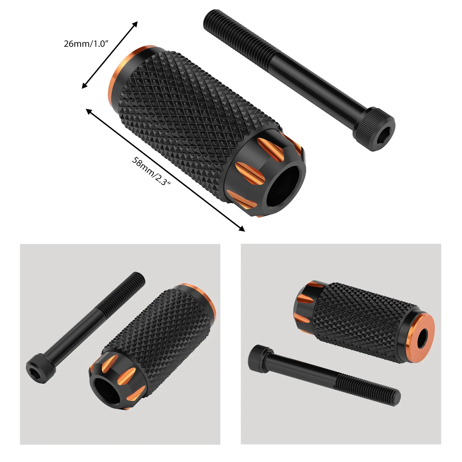 Shifter Toe Shift Gear Pedal Pad Tip Peg For Harley Road King Street Glide Low Rider - Image 6