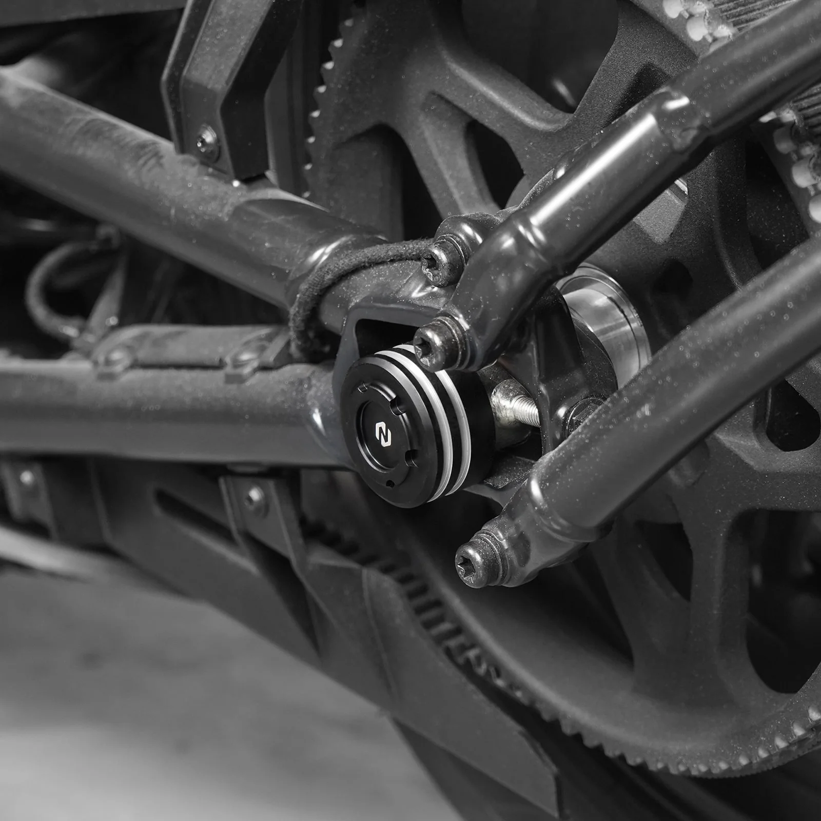 Rear Axle Nut Covers Caps For Harley Sportster S 1250 Pan America - Image 3