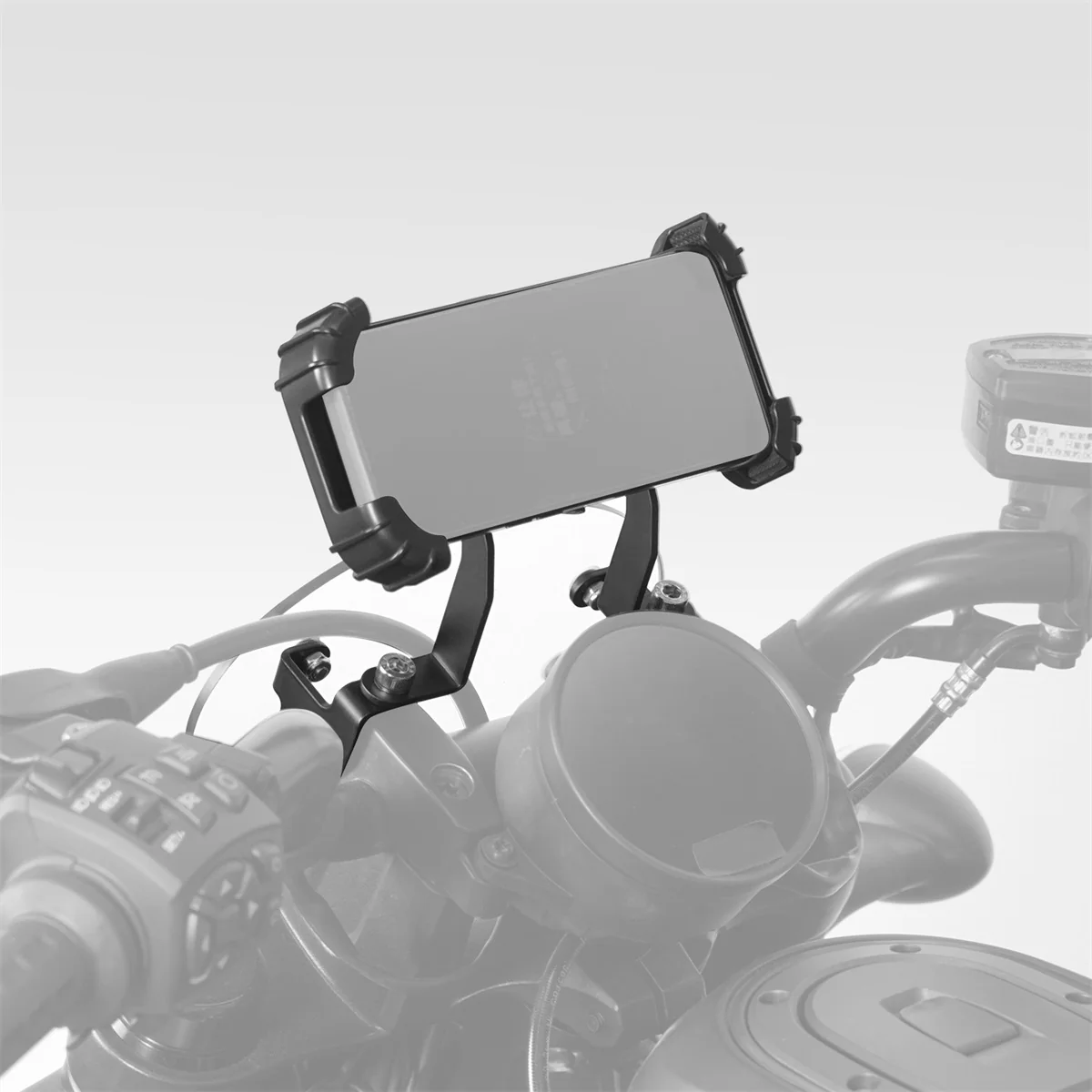 Adjustable Phone Holder Bracket Mounting Kit For Harley Sportster S 1250 2021-2024 - Image 4
