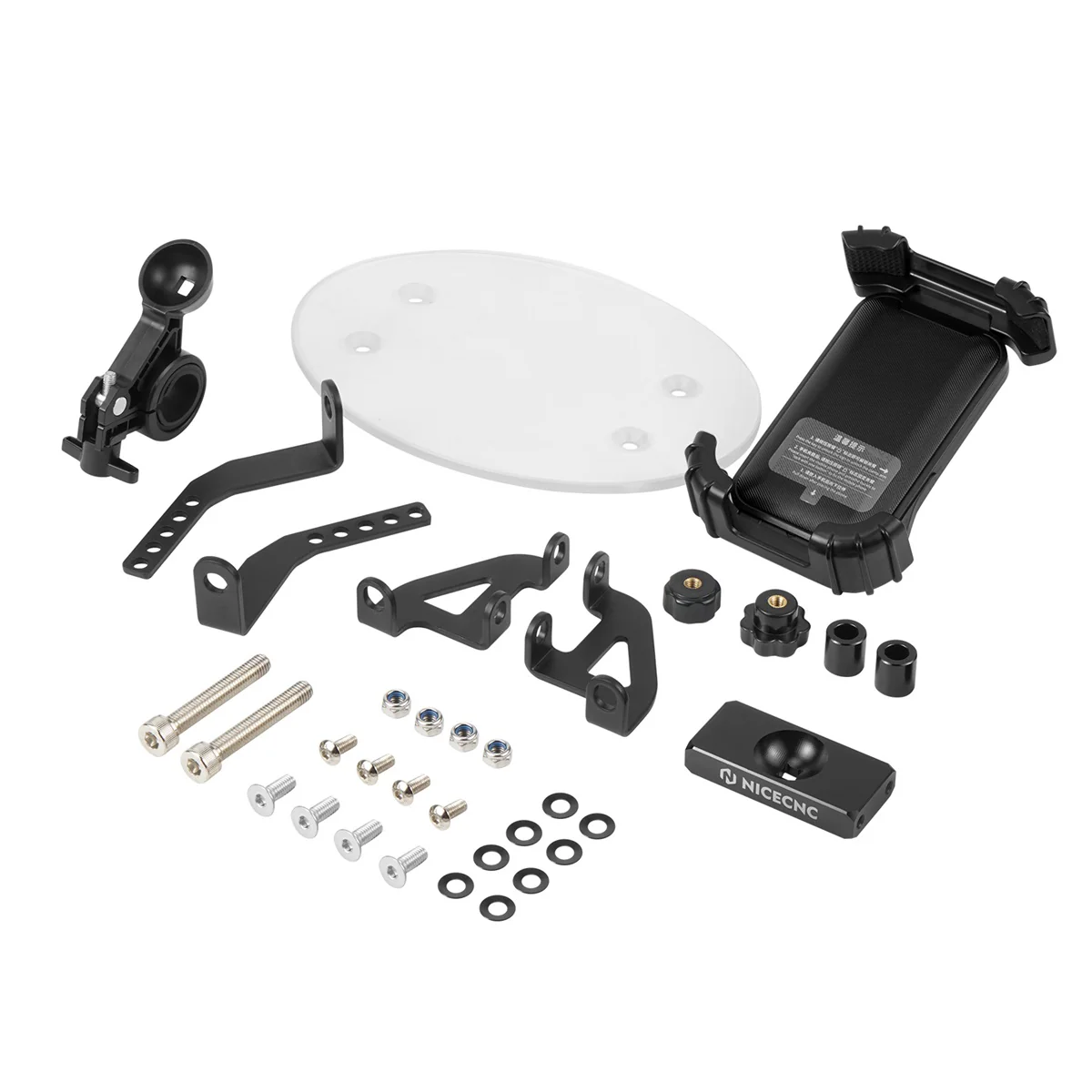 Adjustable Phone Holder Bracket Mounting Kit For Harley Sportster S 1250 2021-2024 - Image 6