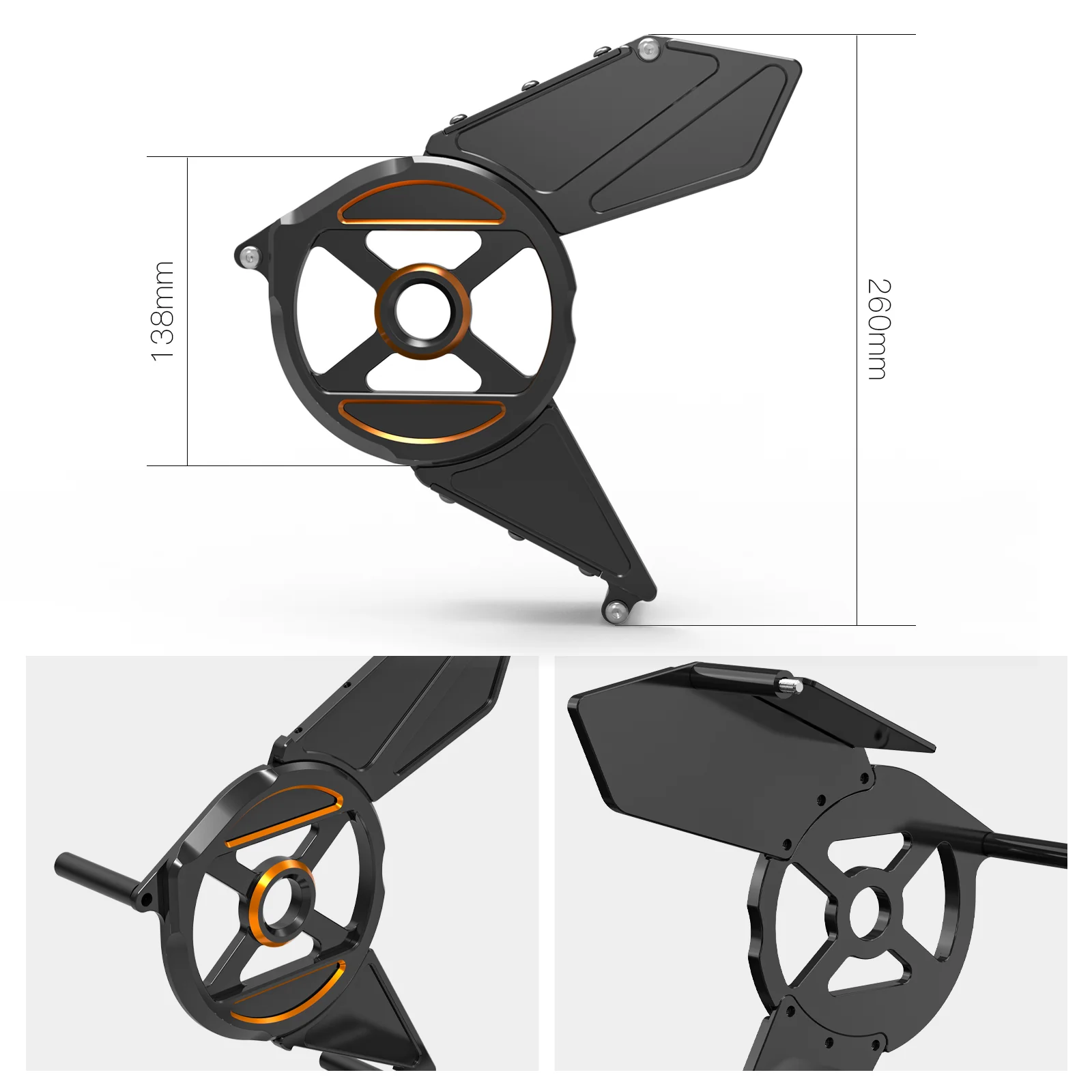 Transmission Sprocket Belt Cover For Harley Sportster S Pan America Nightster - Image 5