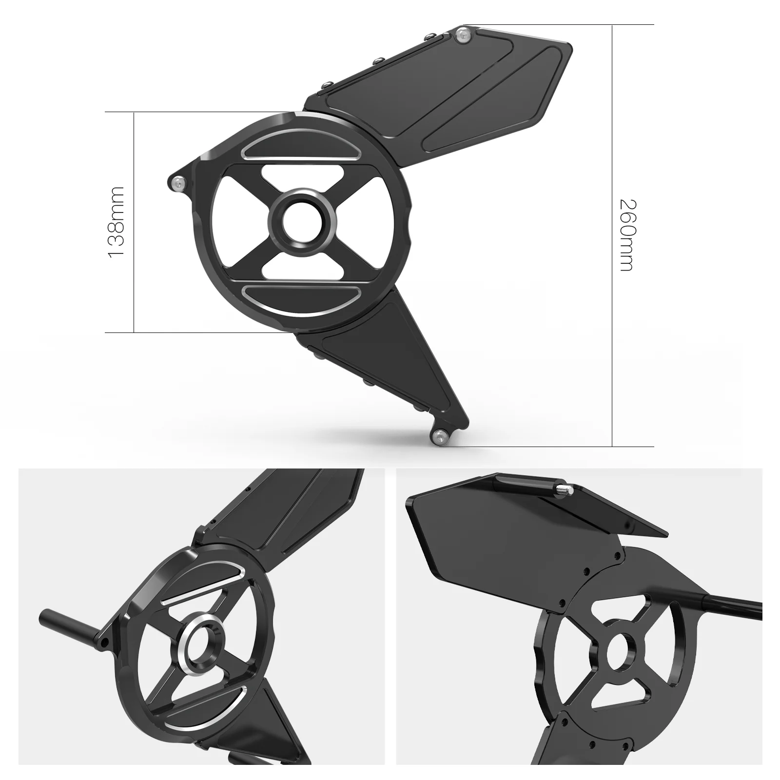 Transmission Sprocket Belt Cover For Harley Sportster S Pan America Nightster - Image 9
