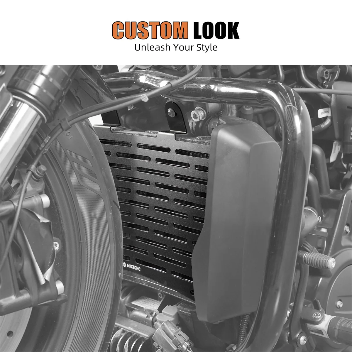 Radiator Guard Protector Grille Shield For Harley Sportster S 1250 2021-2024 - Image 13