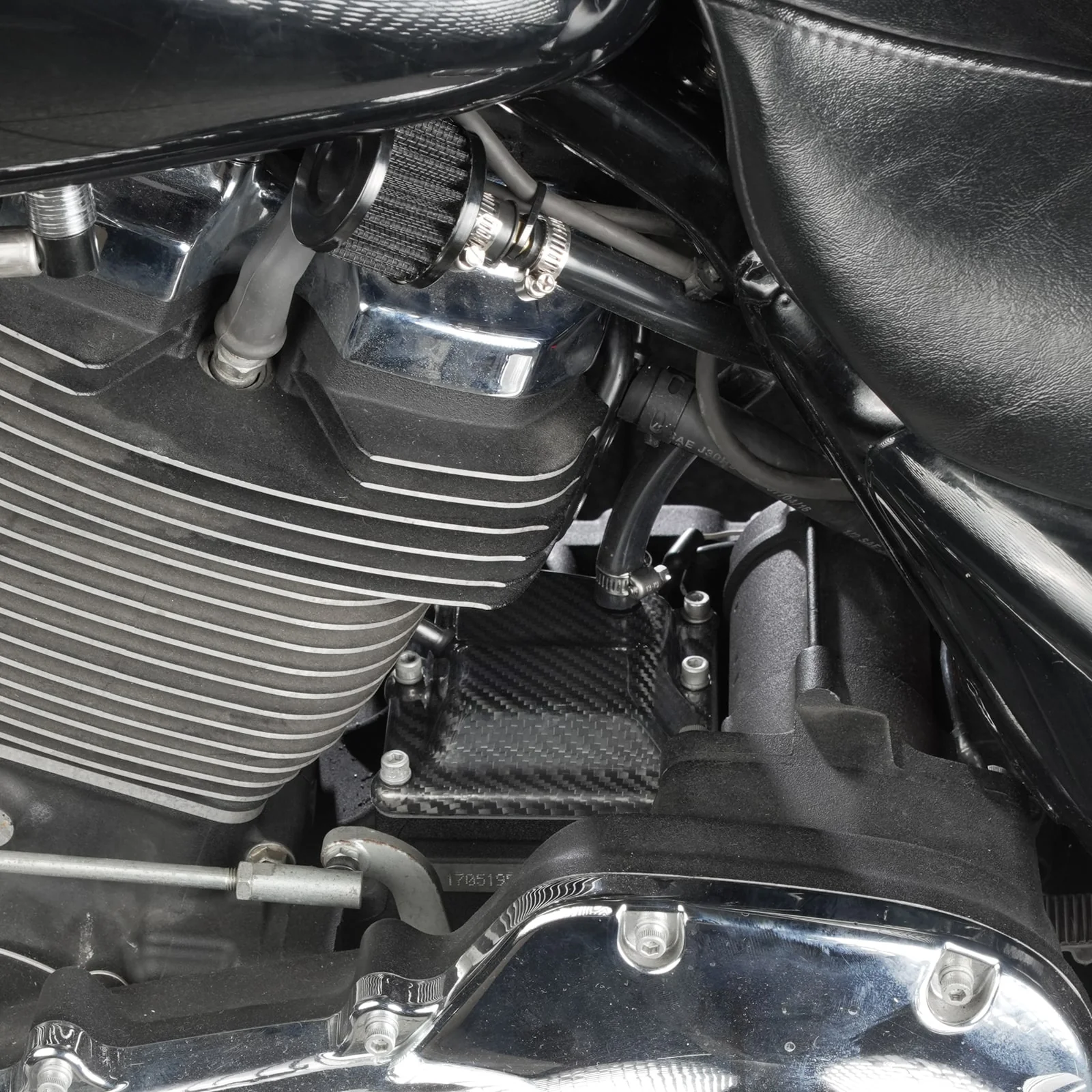 Transparent Vented Transmission Top Cover For Harley-Davidson M8 Engine 2017-2024 - Image 6
