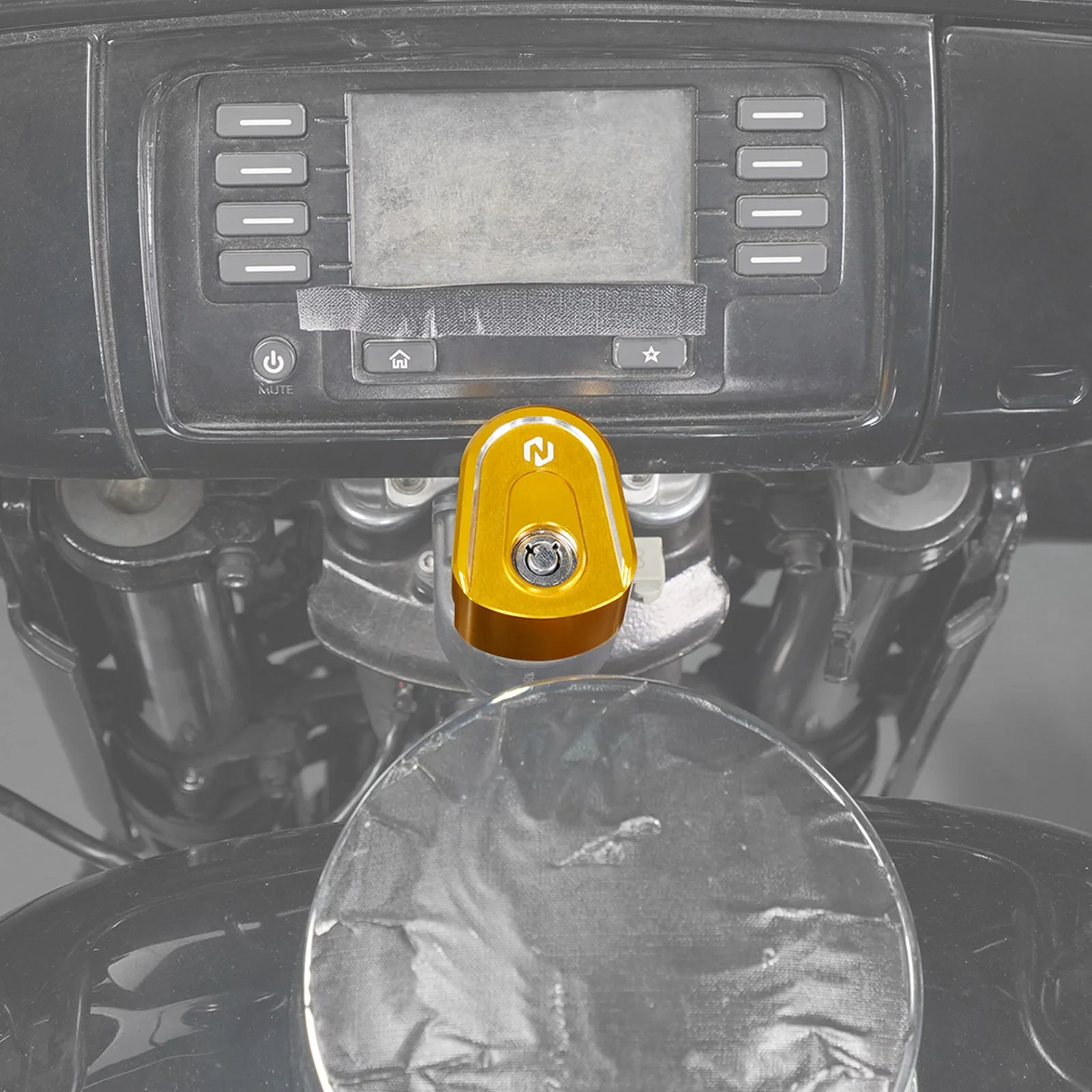 Ignition Switch Cover Cap For Harley Tri Electra Road Street Glide Ultra Limited - Image 3