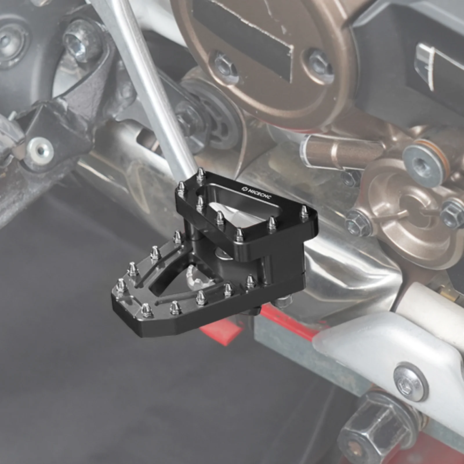 Enlarged Footpegs & Dual Control Brake Pedal Extender For Honda Africa Twin CRF 1100L - Image 5