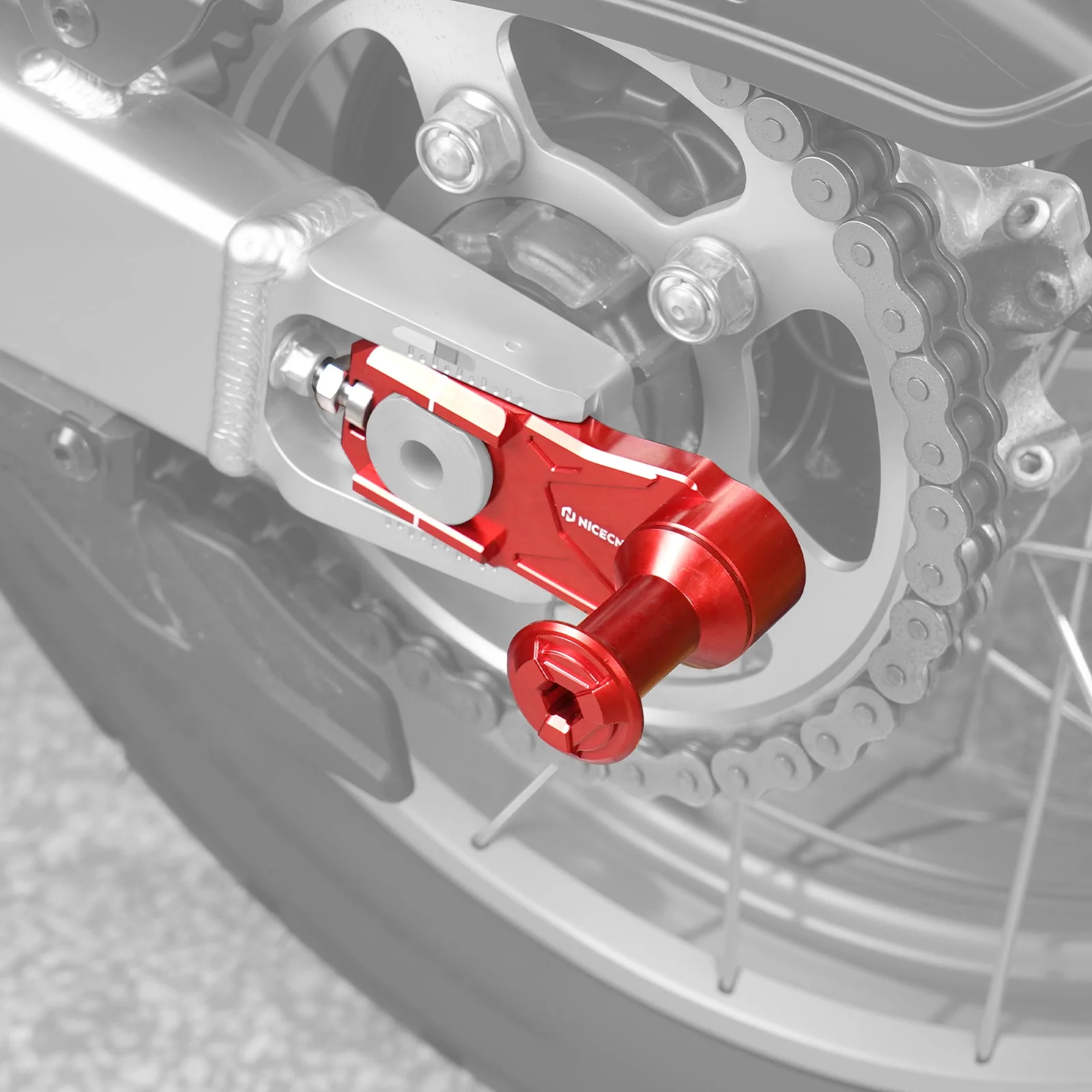 Rear Axle Blocks Chain Tensioner Adjuster For Honda Africa Twin CRF 1100L 2020-2026 - Image 8