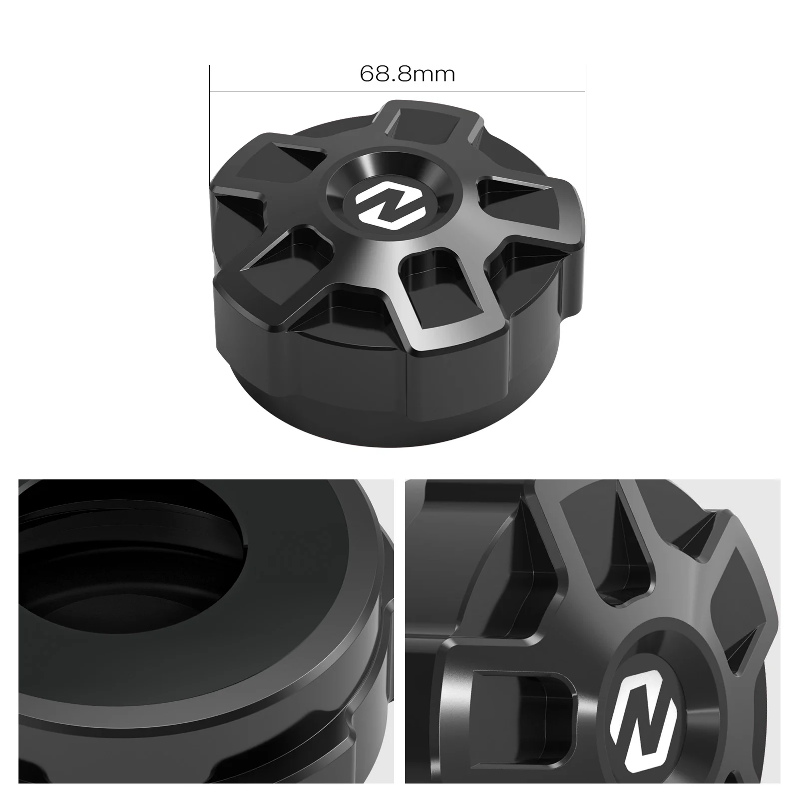 Fuel Tank Gas Cap Cover For Honda Talon 1000R-4 1000X-4 1000XS-4 2019-2024 - Image 3