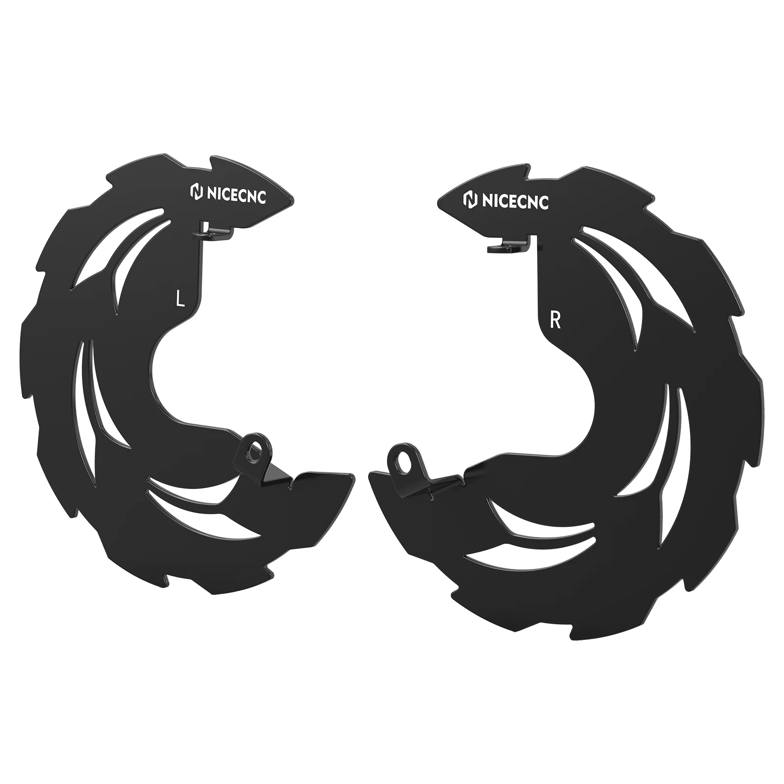 ATV Front Brake Disc Rotor Rock Guards Kit For Honda TRX 450 R / ER 2006-2014 - Image 16