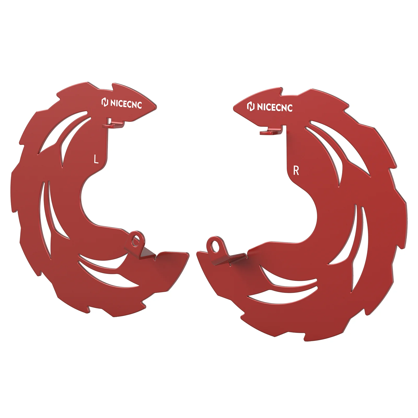 ATV Front Brake Disc Rotor Rock Guards Kit For Honda TRX 450 R / ER 2006-2014 - Image 8