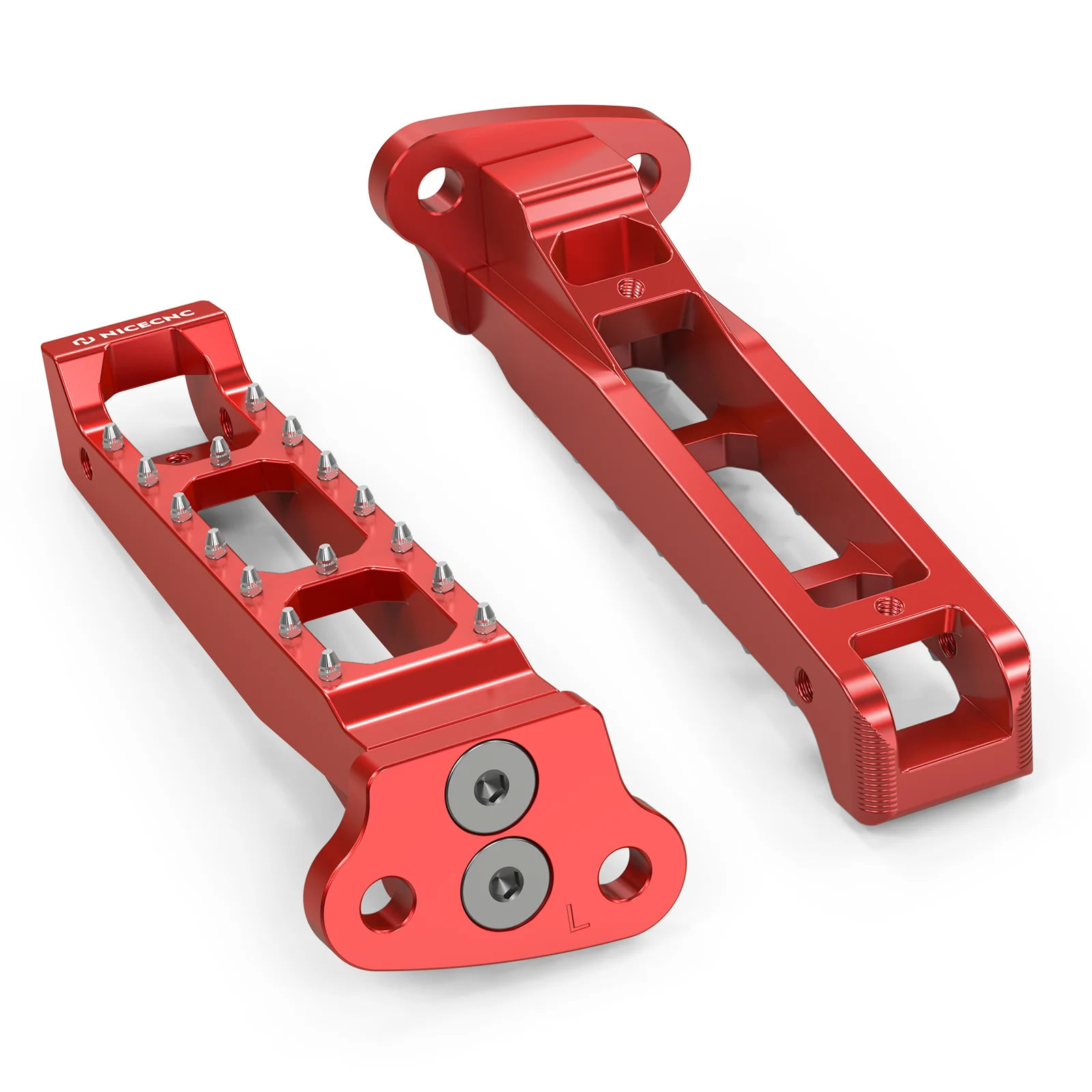 ATV Rider Foot Pegs Rest Pedals Kit For Honda TRX 450 R / ER 2006-2014 - Image 6