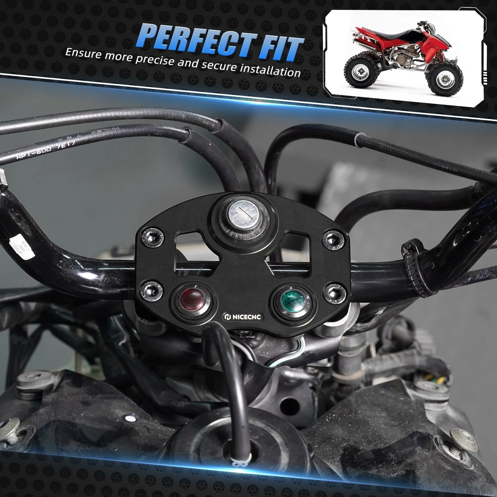 ATV Throttle Case Cover Guard w/Gasket For Honda TRX 450 R / ER 2006-2014 - Image 20