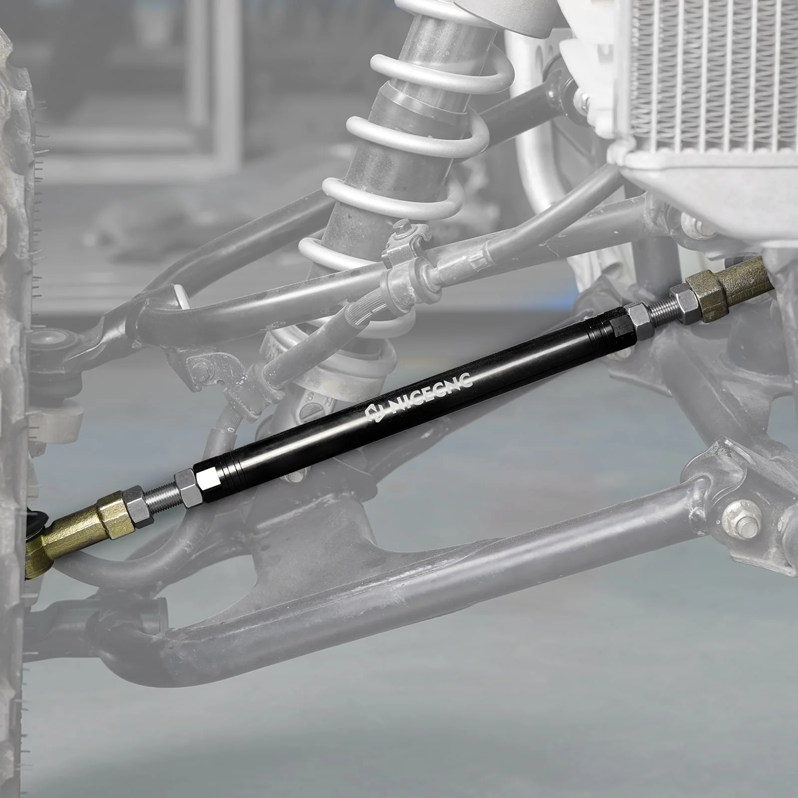 ATV Steering Tierods w/Tie Rod Ball Joints Ends Kit For Honda TRX 450 R / ER - Image 3
