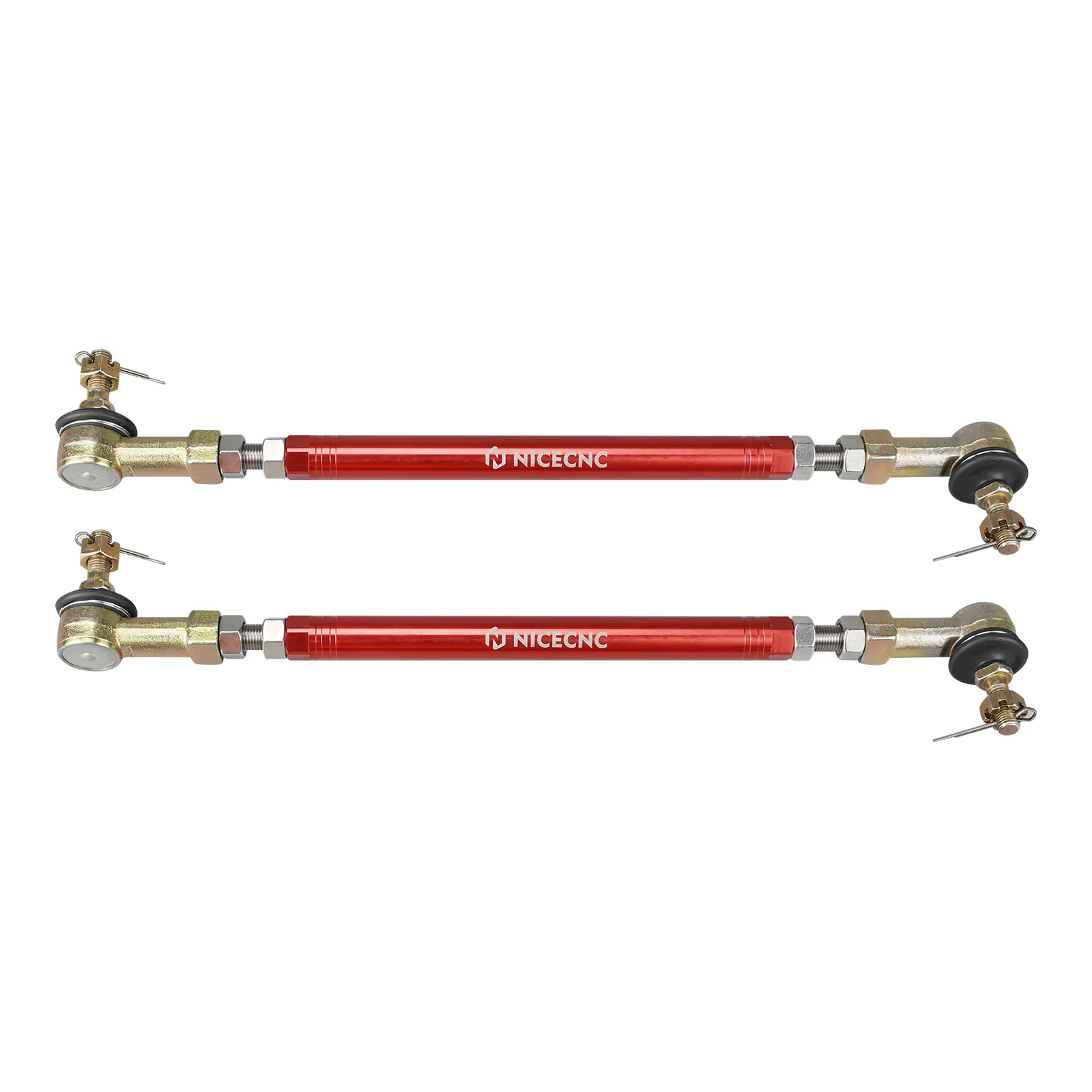 ATV Steering Tierods w/Tie Rod Ball Joints Ends Kit For Honda TRX 450 R / ER - Image 9