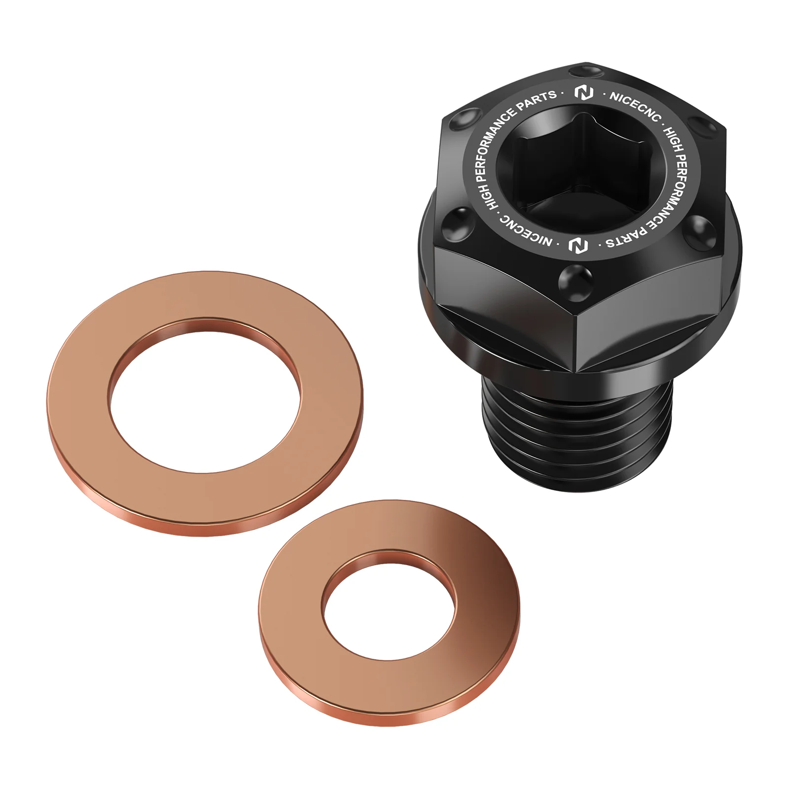 ATV Magnetic Oil Drain Bolt Plug w/ Gaskets For Honda TRX 450 R / ER TRX300X 250X 90X - Image 12