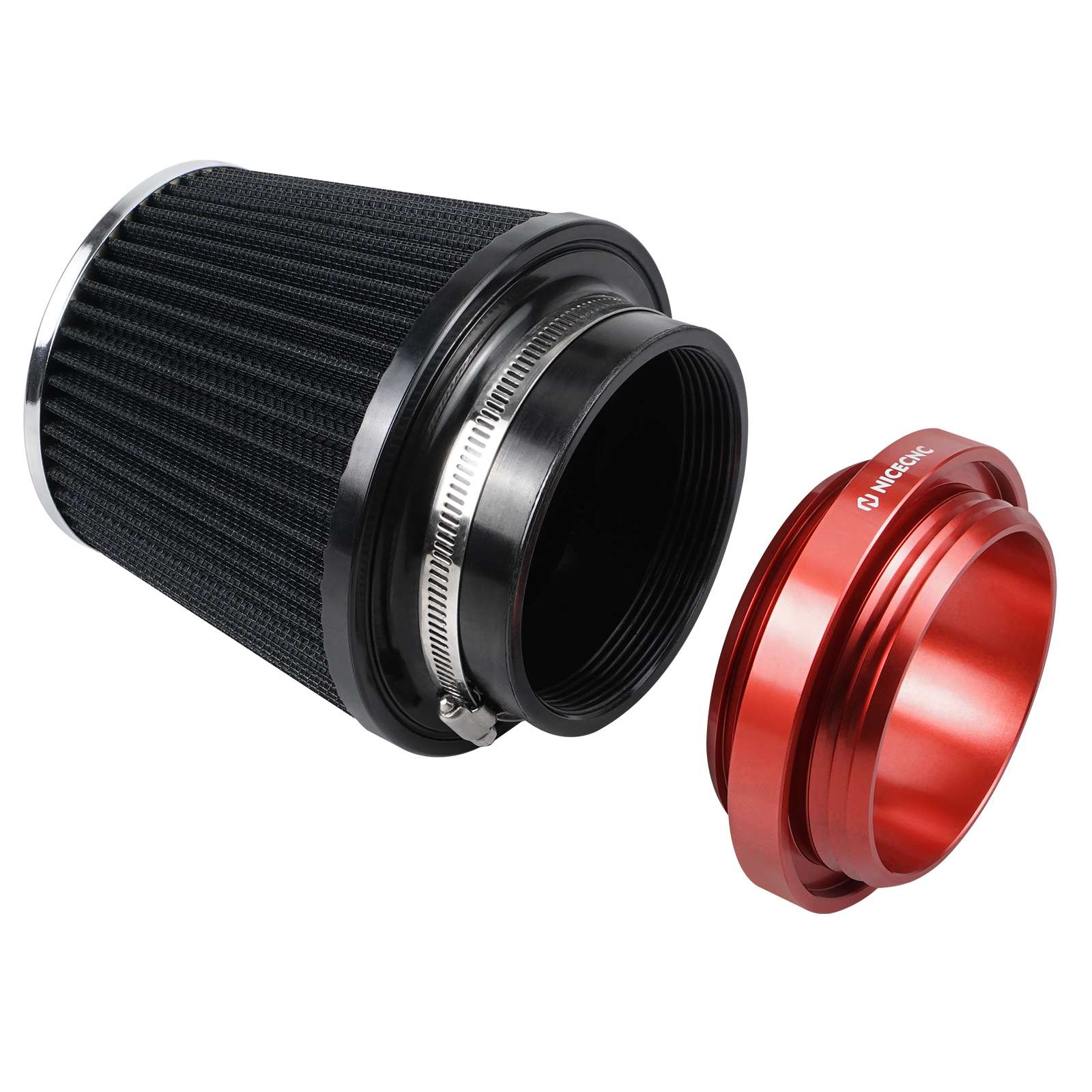 High-Flow Air Filter Intake Cleaner Airbox Lid Cover Kit For Honda TRX450 R / ER - Image 11