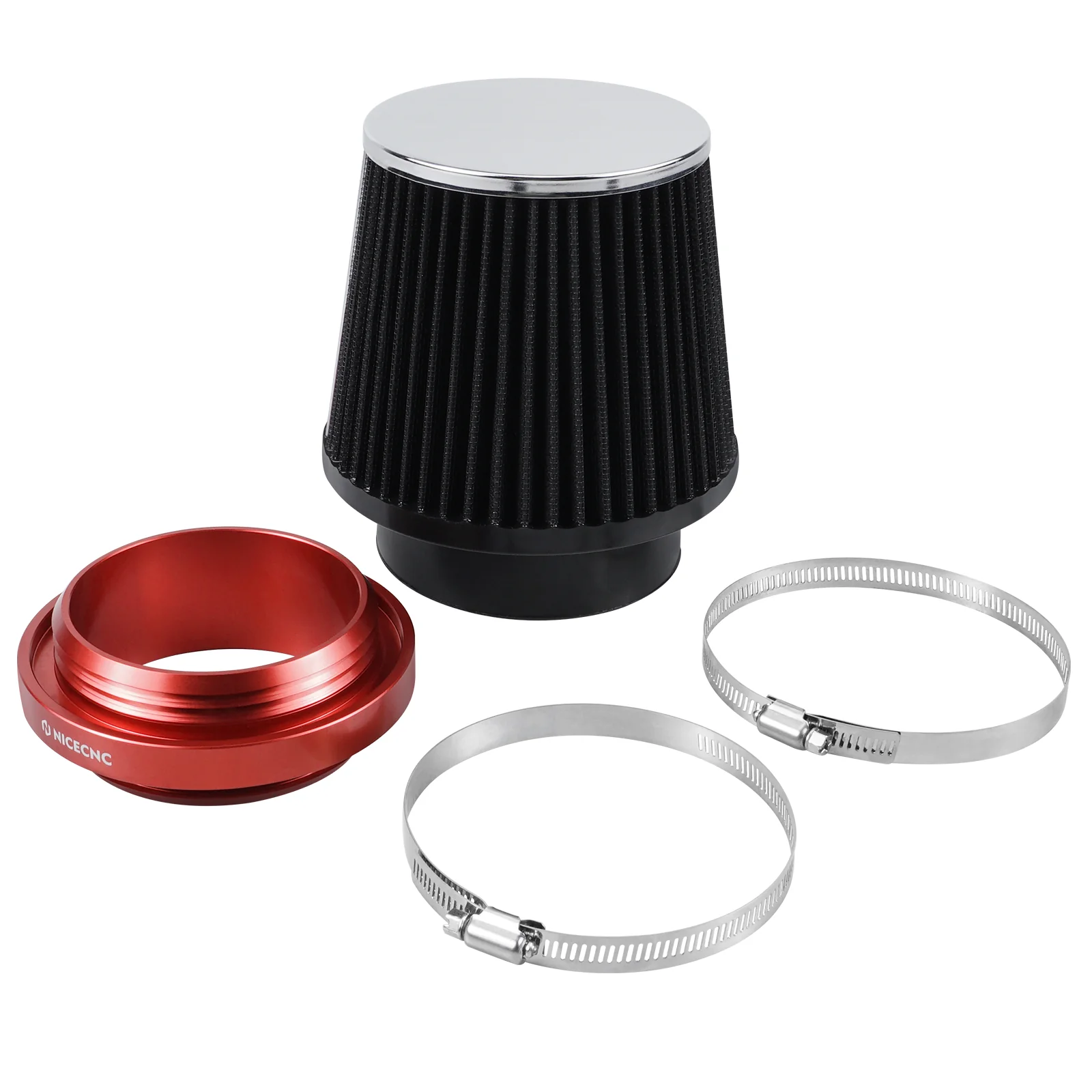 High-Flow Air Filter Intake Cleaner Airbox Lid Cover Kit For Honda TRX450 R / ER - Image 12
