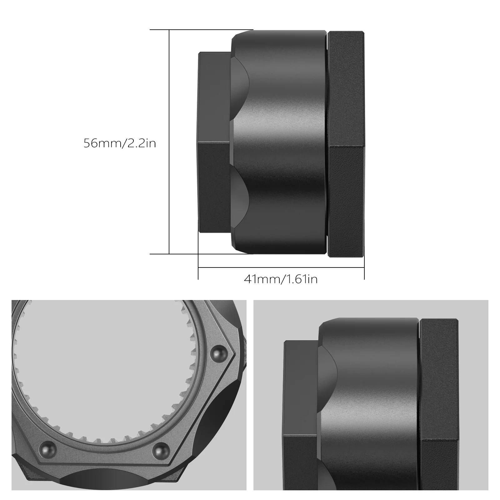 ATV Rear Wheel Axle Lock Nut Assembly For Honda TRX 450R / ER 250X 400X - Image 5