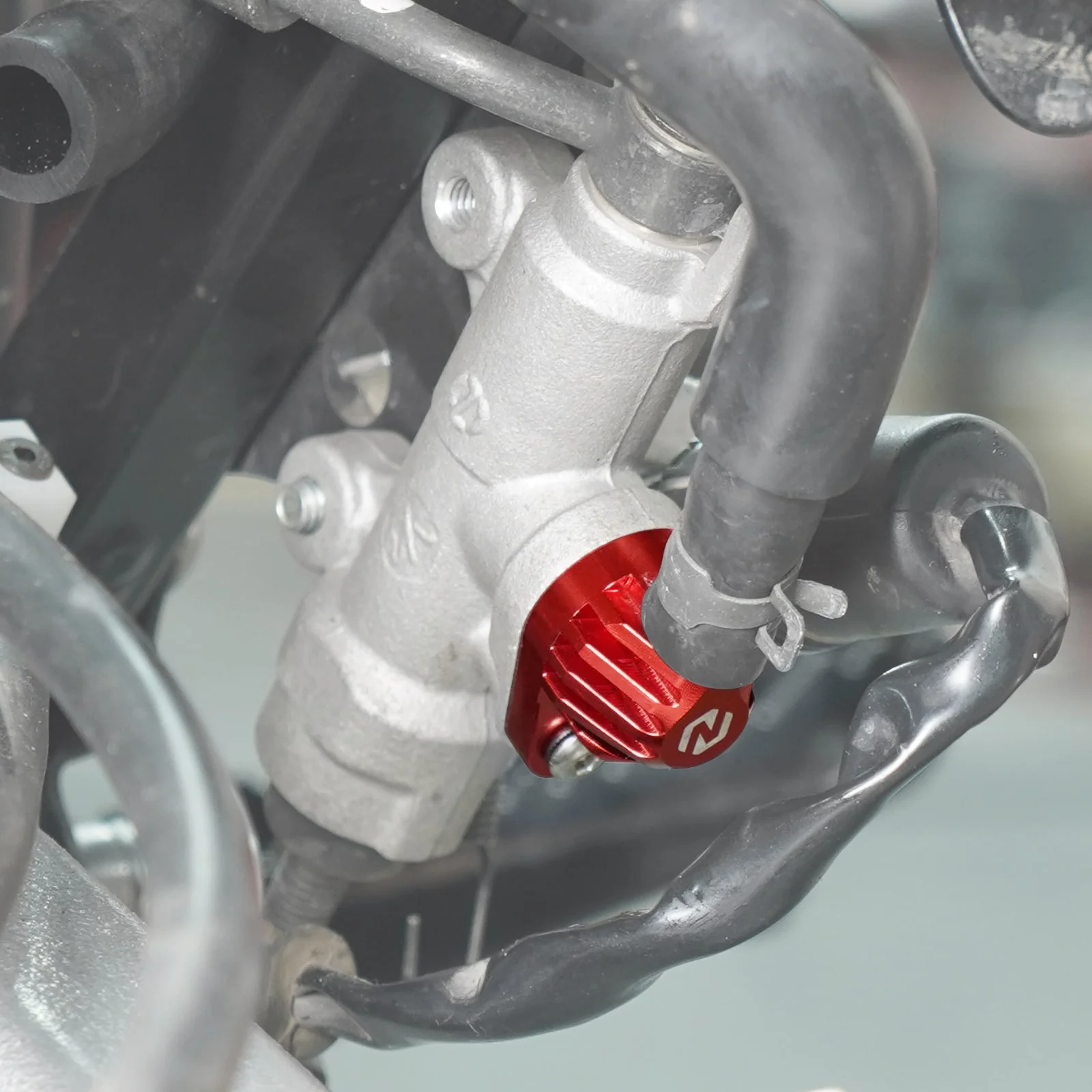 Rear Brake Master Cylinder Joint Connector For Honda TRX450R 400X CBR650R 300R - Image 2