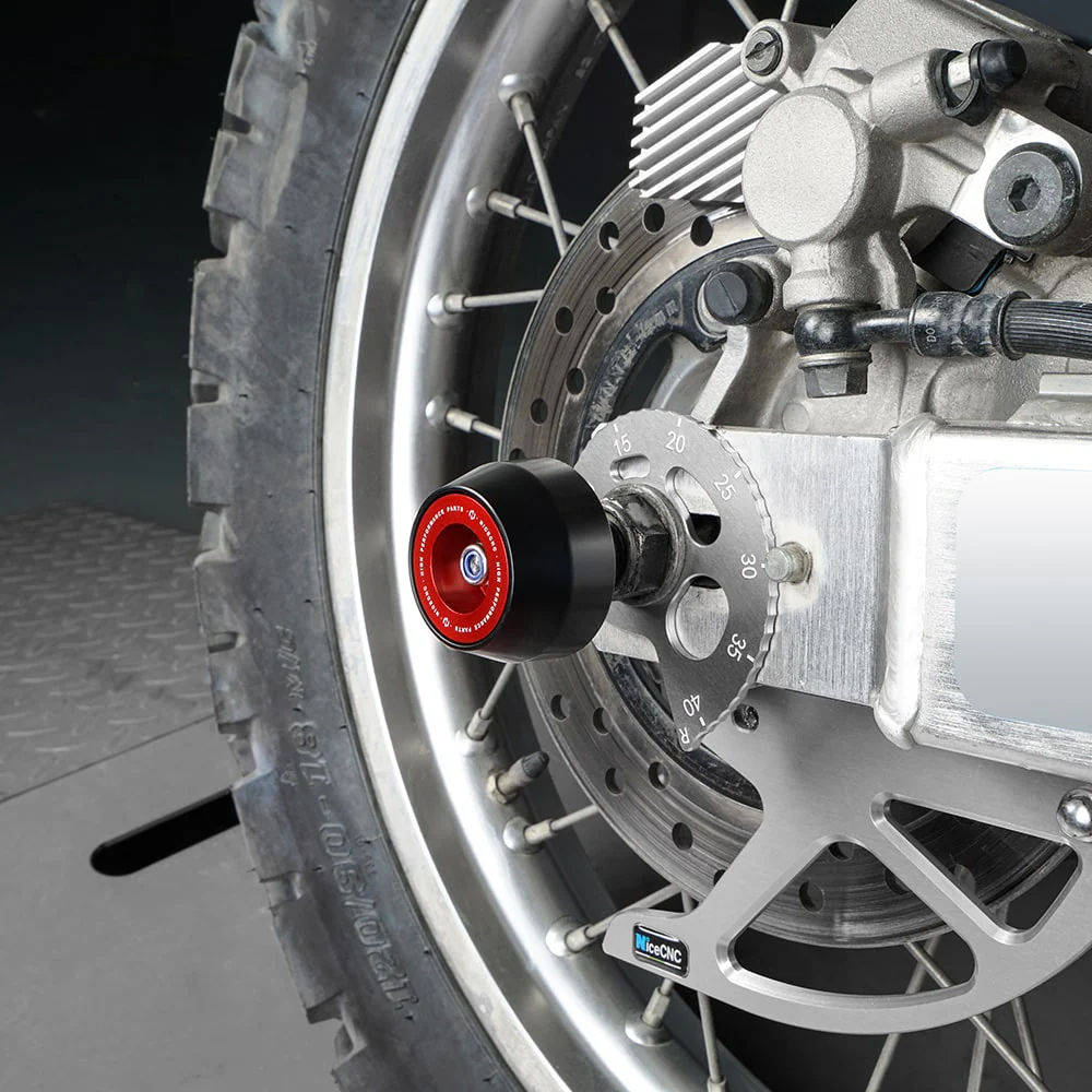 Rear Axle Slider Fork Protector Guard For Honda XR650L 1993-2024 - Image 3