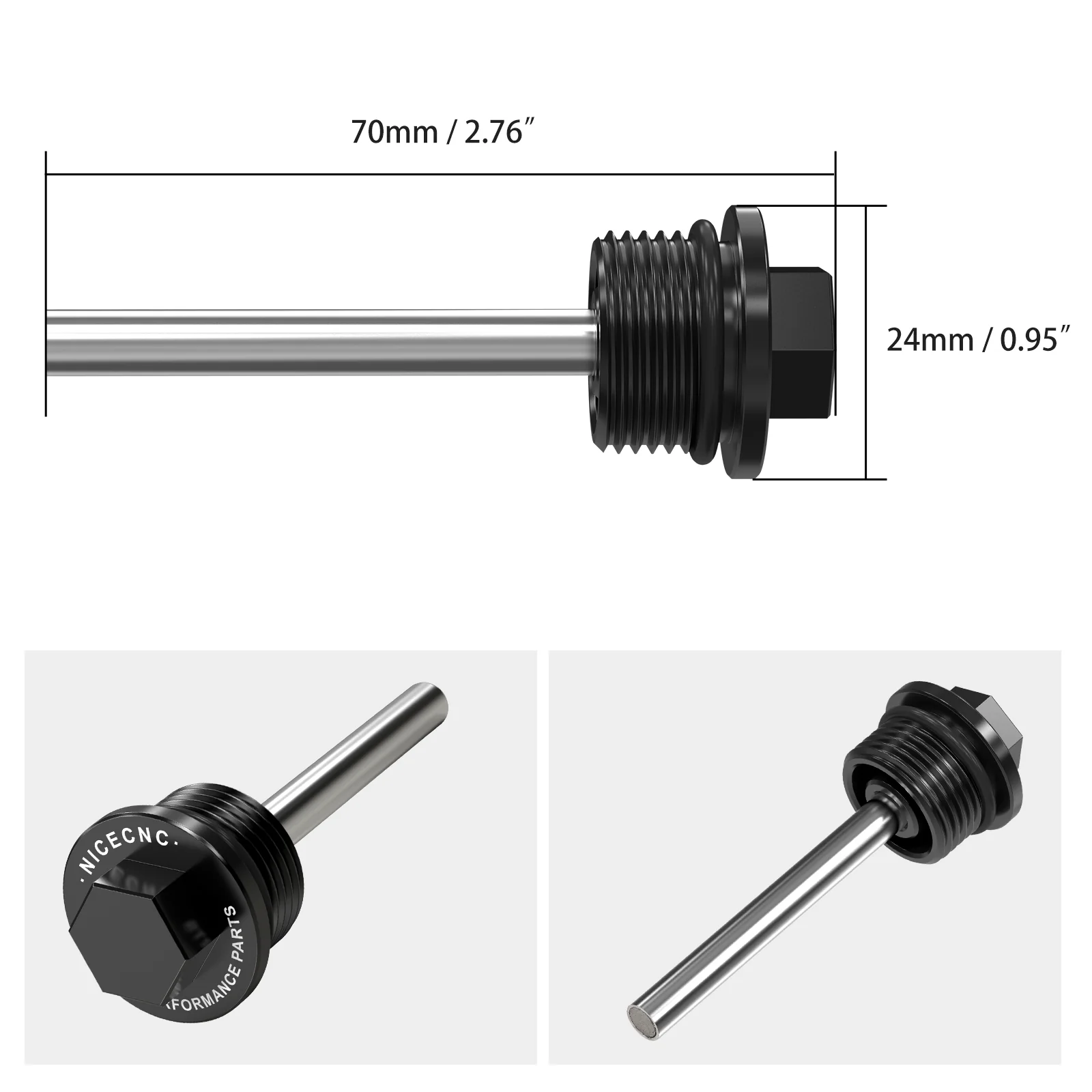 Magnetic Oil Drain Plug Bolt For Husqvarna 701 Enduro Supermoto SM Vitpilen - Image 11