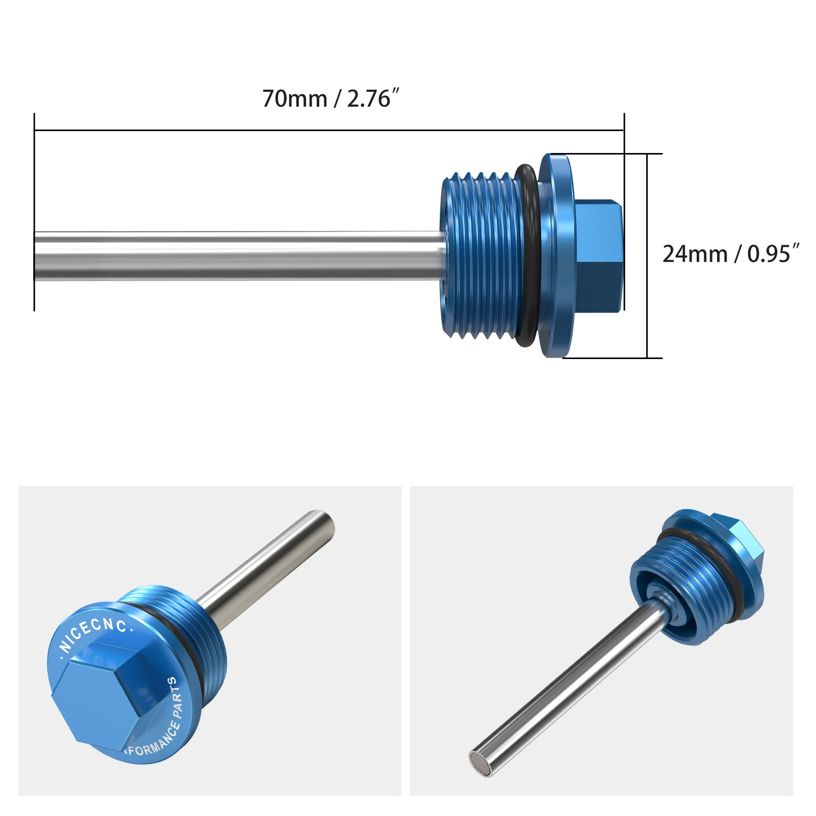 Magnetic Oil Drain Plug Bolt For Husqvarna 701 Enduro Supermoto SM Vitpilen - Image 7