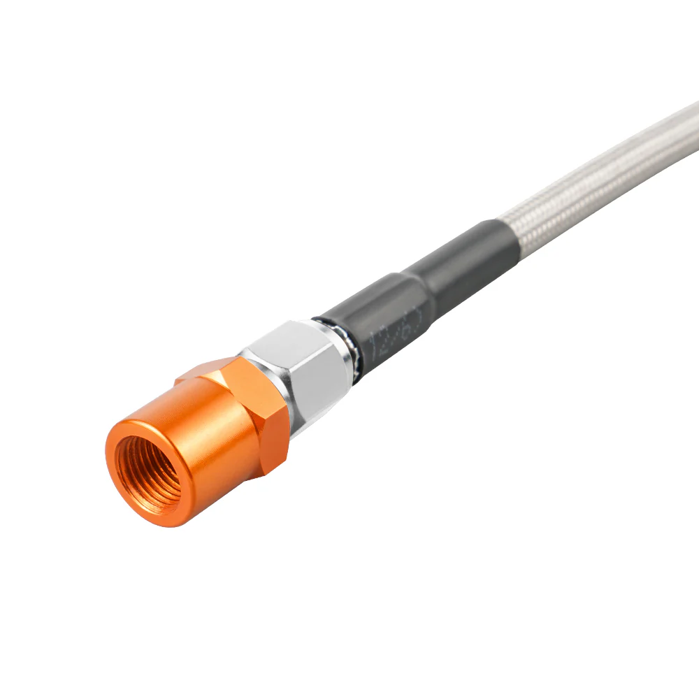 Braided Engine Oil Pressure Hose Line Pipe For KTM 690 Enduro SMC R Gas Gas 700 - Image 3