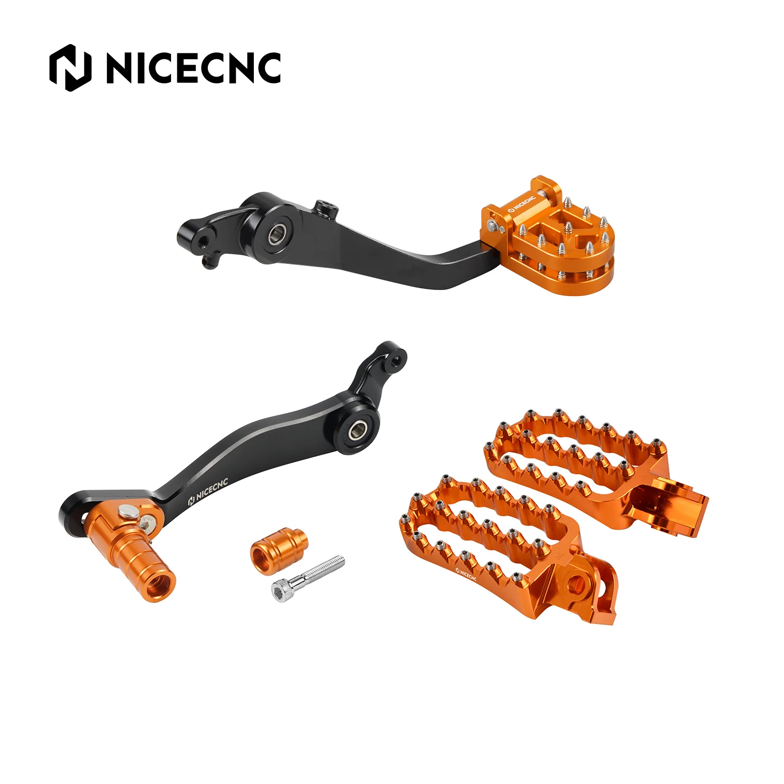 Enlarged Foot Pegs + Shift Lever + Dual Rear Brake Pedal For Husqvarna Norden 901 22-25 - Image 18