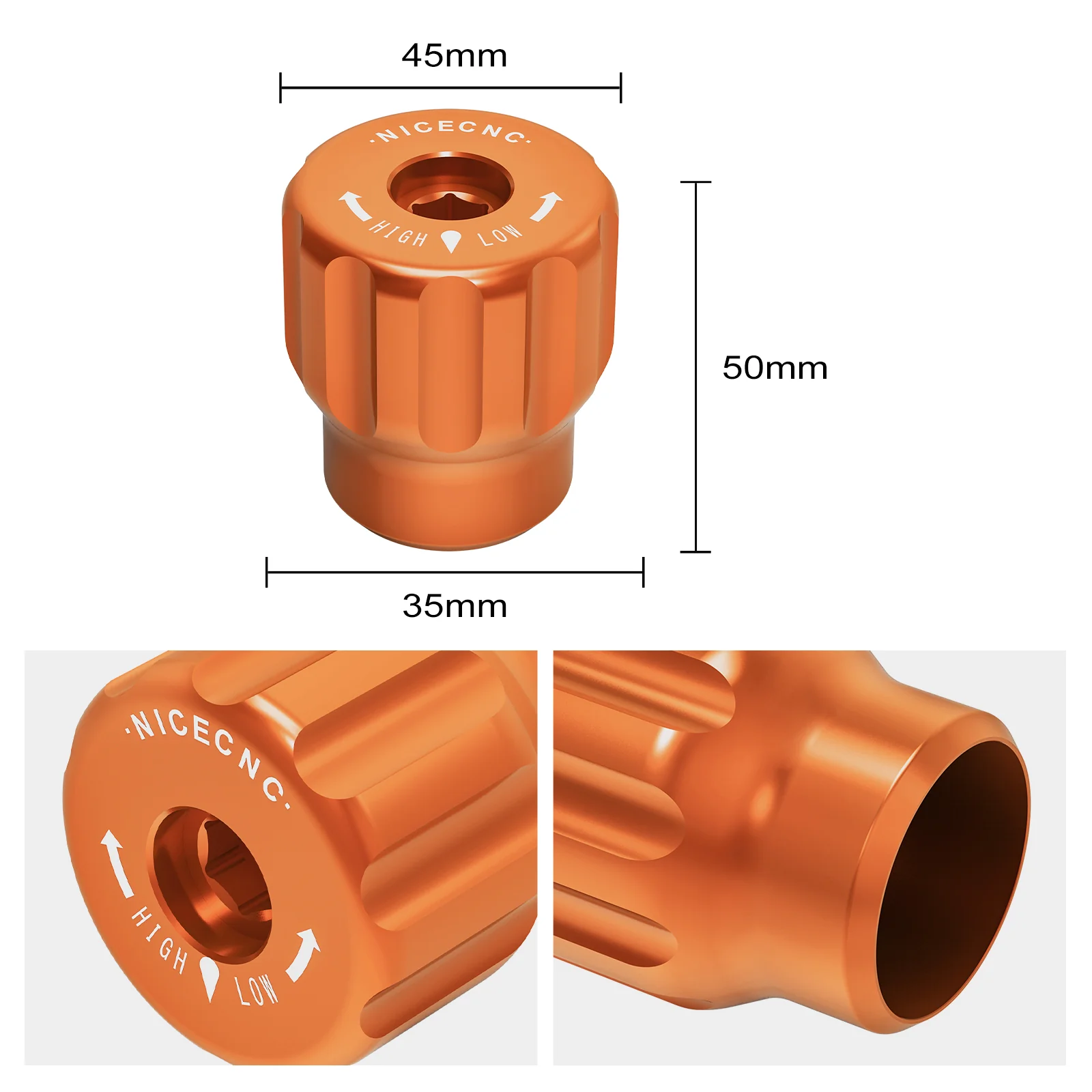 Rear Shock Absorber Adjuster Knob For KTM 890 Adventure SMT 1290 1390 Super Duke R - Image 5