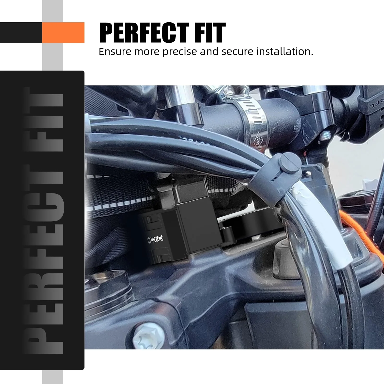 Steering Damper Bracket 1" Handlebar Risers Kit For Husqvarna Norden 901 - Image 2