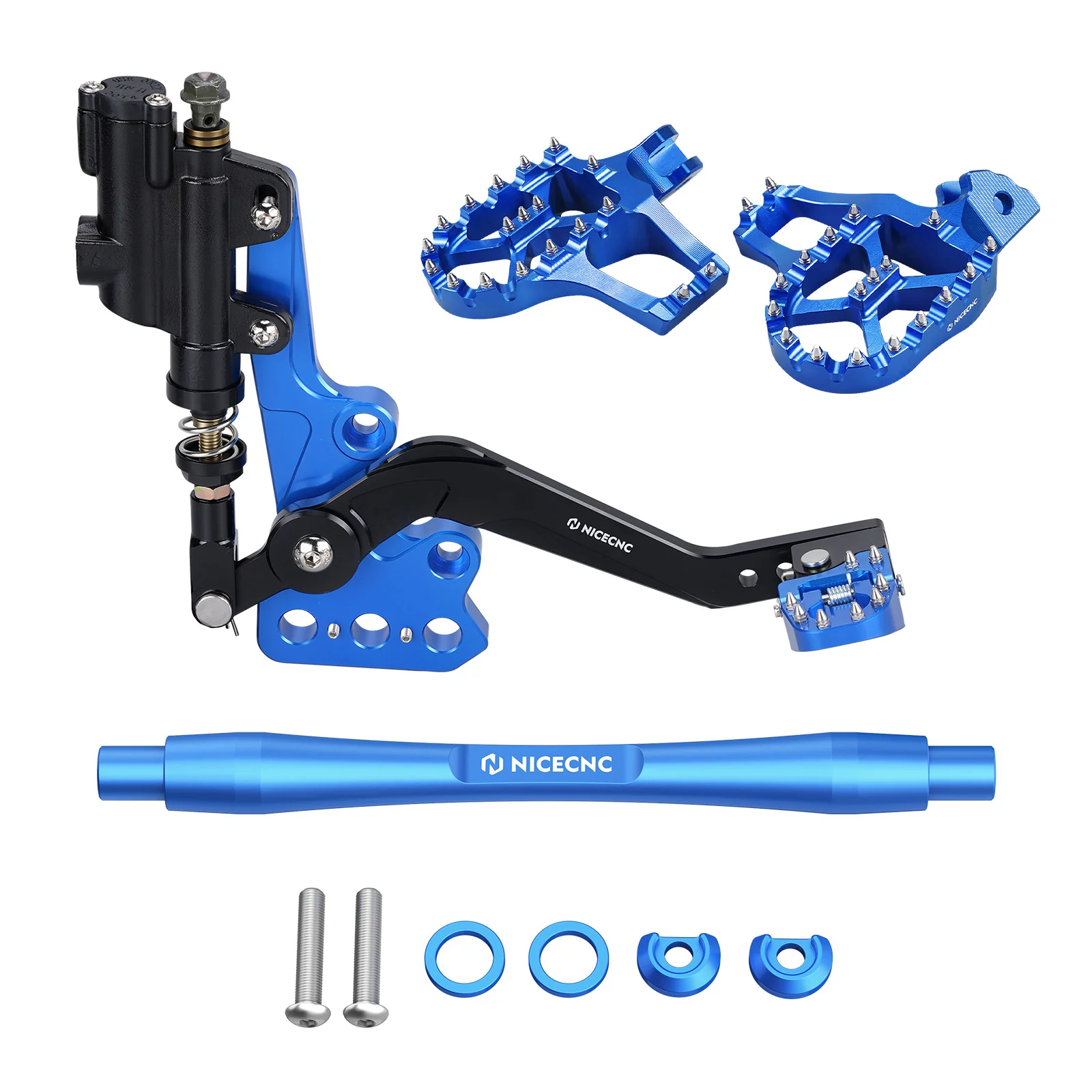 Hydraulic Rear Foot Brake + Extender Footrest + Support Brace For Surron Light Bee X S - Image 15