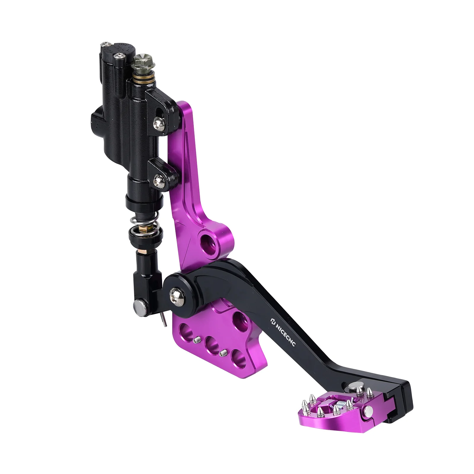 Hydraulic Rear Foot Brake + Enlarged Foot Pegs + Support Brace For Surron Light Bee X S - Image 8