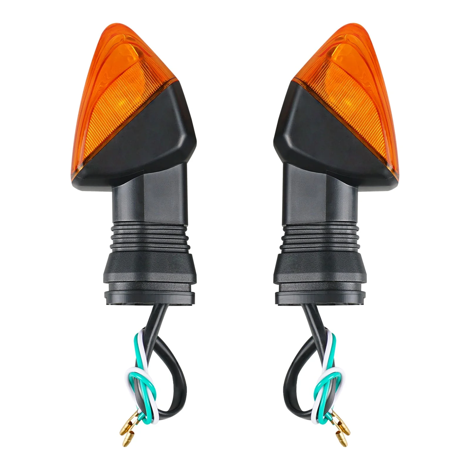 Front Rear LED Turn Signal Indicator Light Lamp For Kawasaki KLR650 NINJA ZX-6R - Image 12