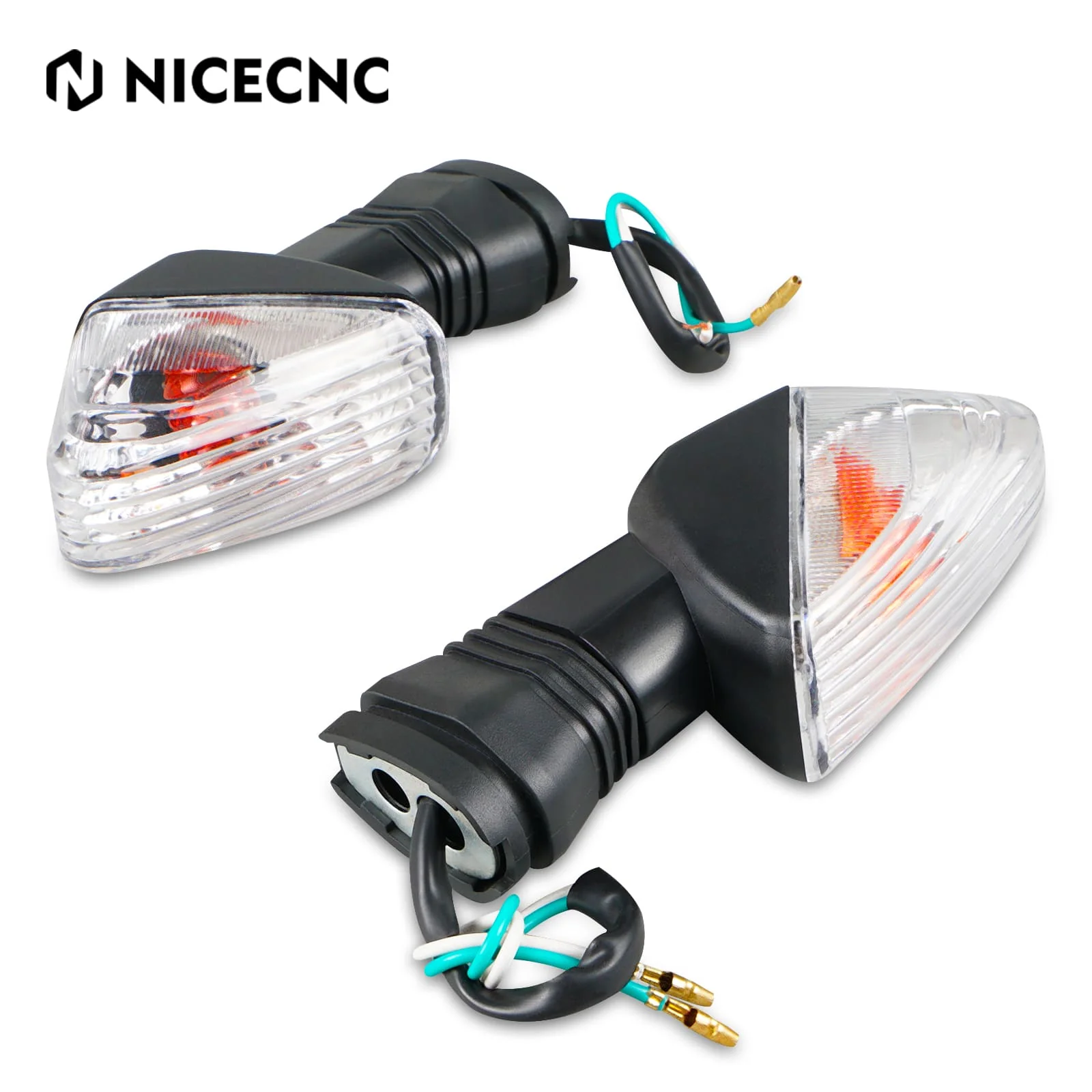 Front Rear LED Turn Signal Indicator Light Lamp For Kawasaki KLR650 NINJA ZX-6R - Image 4