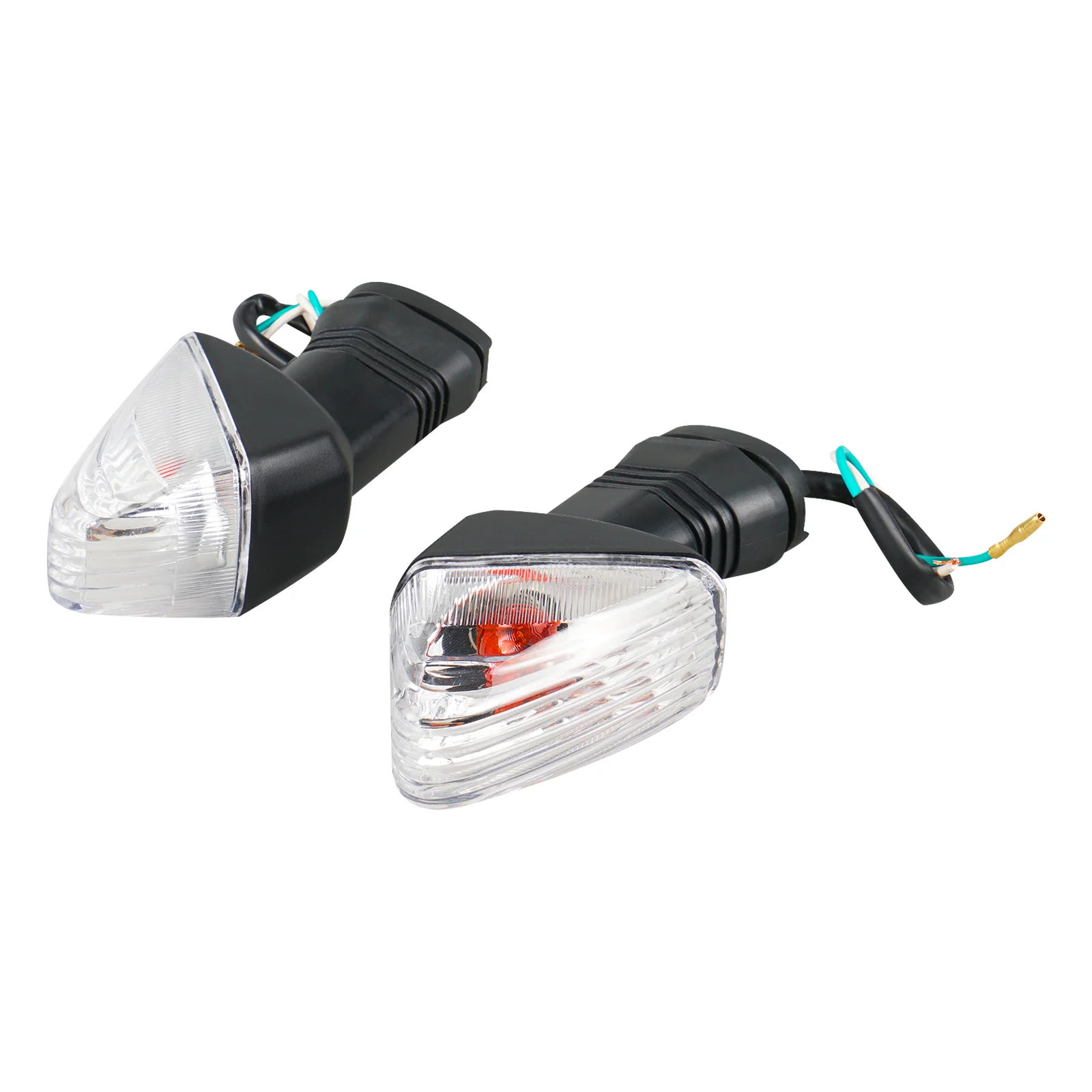 Front Rear LED Turn Signal Indicator Light Lamp For Kawasaki KLR650 NINJA ZX-6R - Image 6