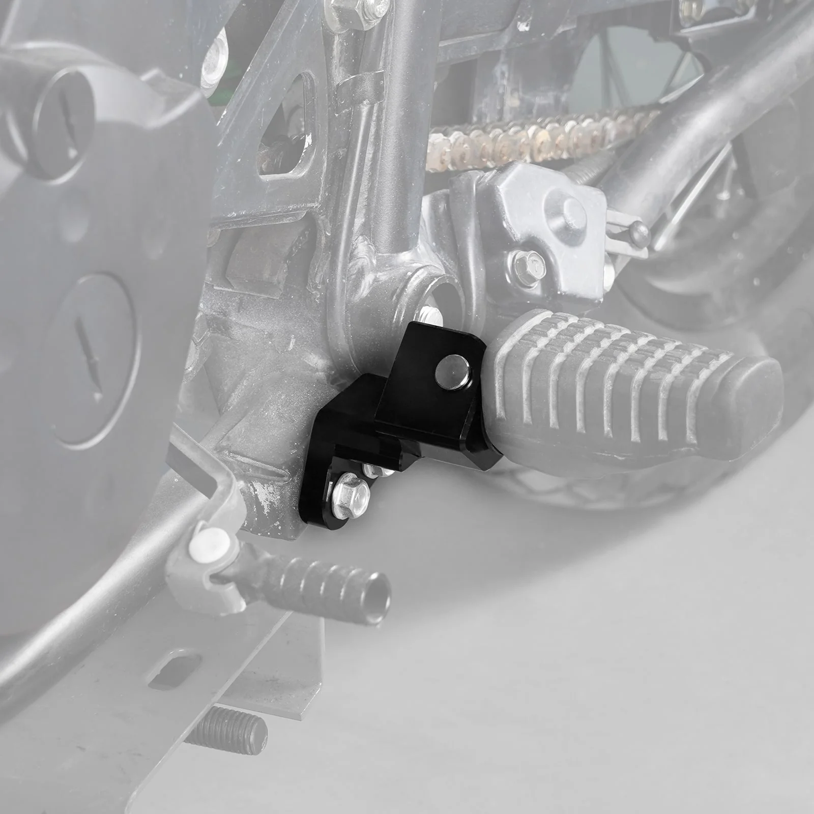 Enlargerd Wide Fat Footpegs Foot Pedals Rests For Kawasaki KLR650 1987-2024 - Image 19