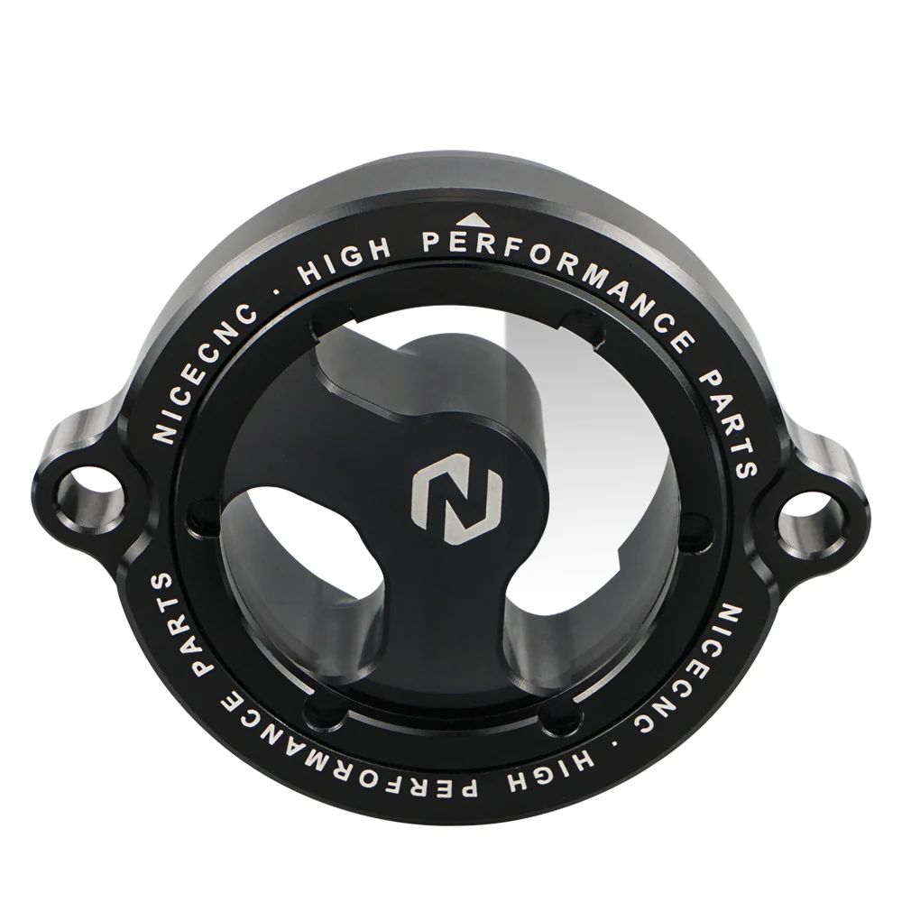 Full Clear Oil Filter Cap Cover For Kawasaki KLR650 1987-2024 - Image 13
