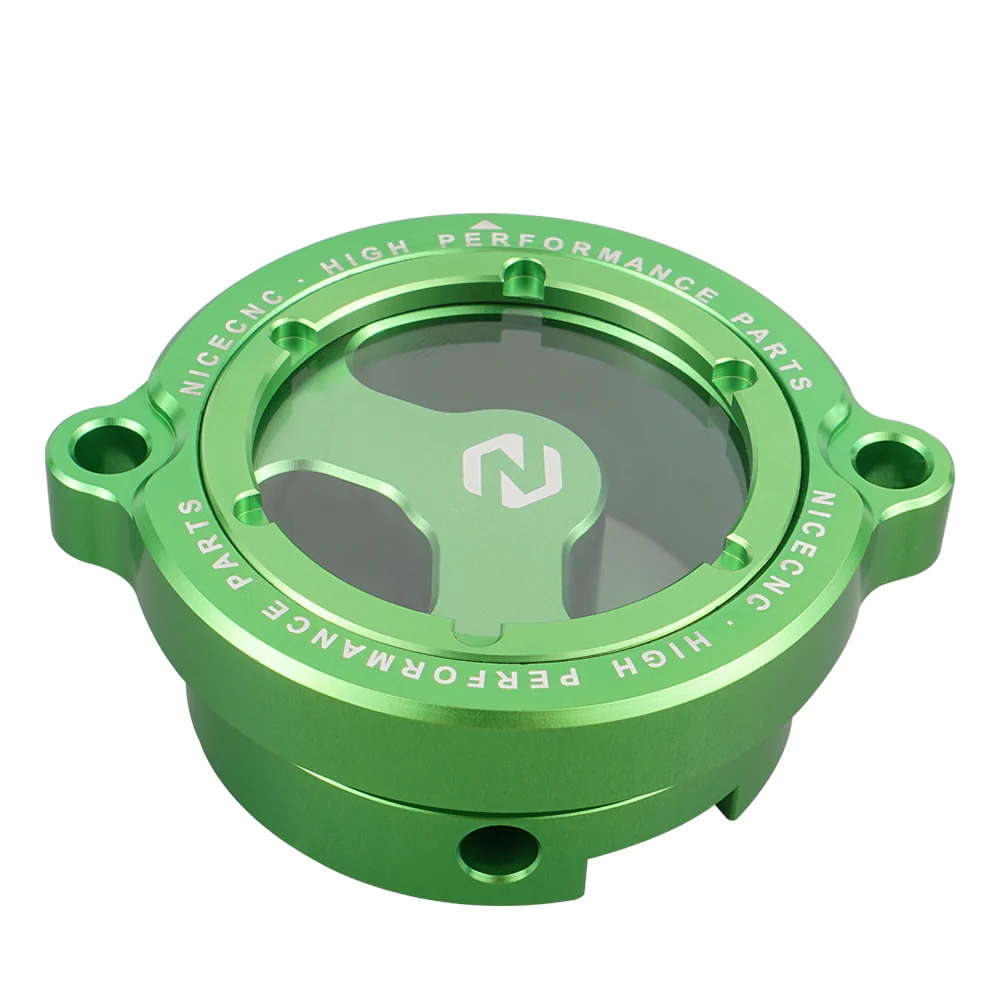 Full Clear Oil Filter Cap Cover For Kawasaki KLR650 1987-2024 - Image 6