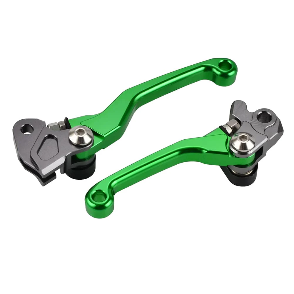 Pivot Brake Clutch Levers For Kawasaki KX65 KX85 KX100 KX125 KX250 Suzuki RM65 - Image 5