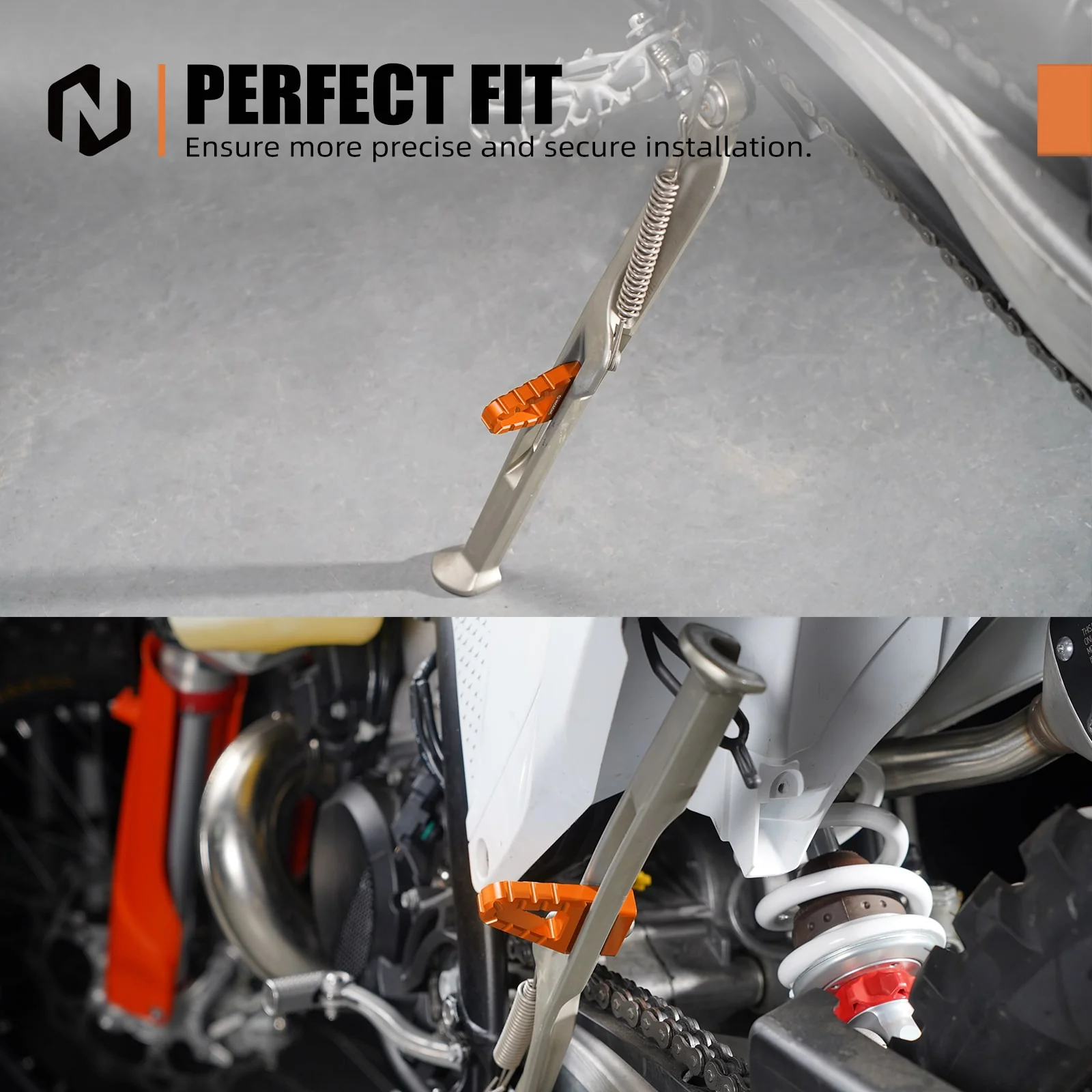 Kickstand Peg For KTM 125-500 XC-F/XC-W/EXC Husqvarna 150-501 TE FE Gas Gas 250-500 - Image 2