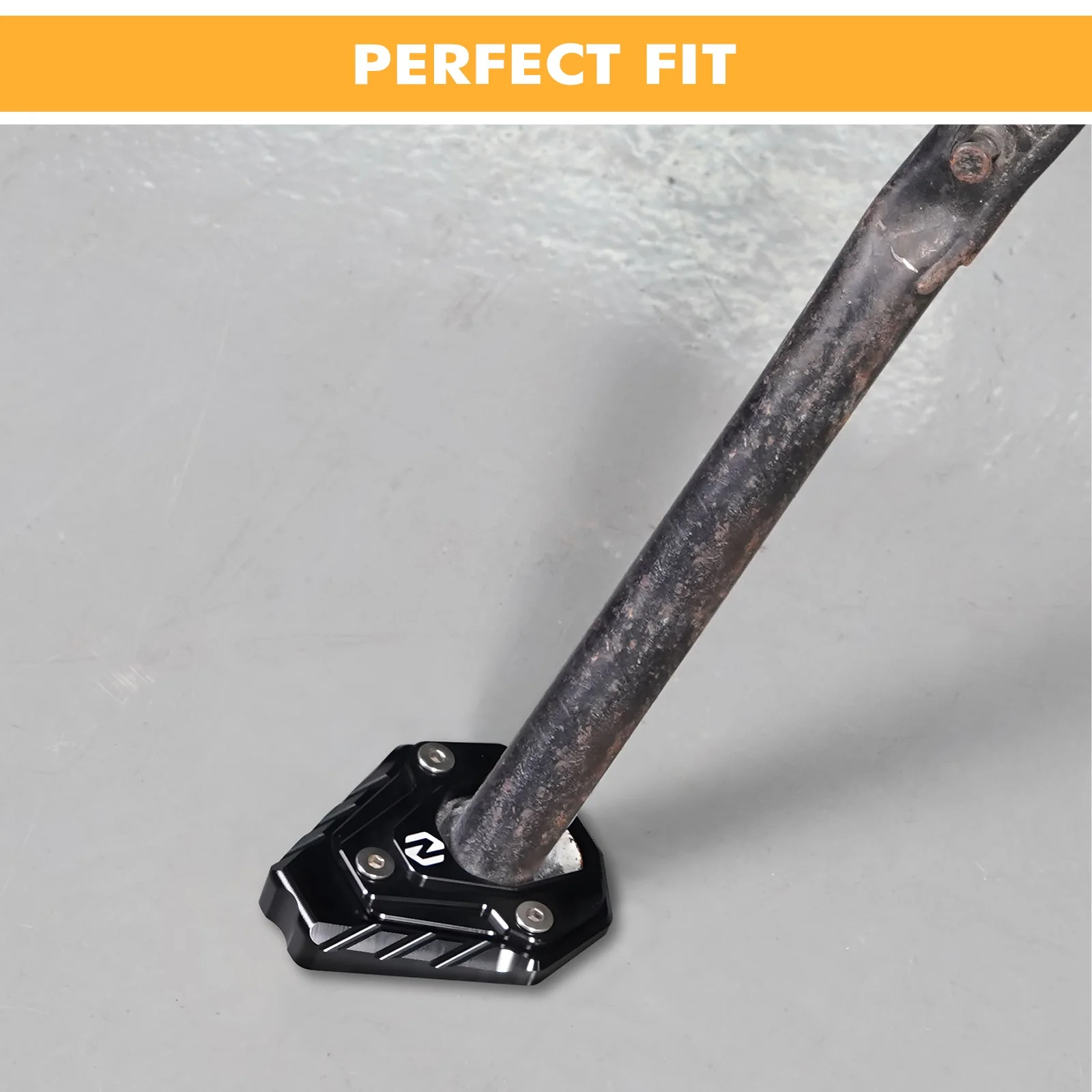 Kickstand Side Stand Pad Extension For Suzuki DRZ400S 2000-2024 DRZ400SM 2005-2024 - Image 3