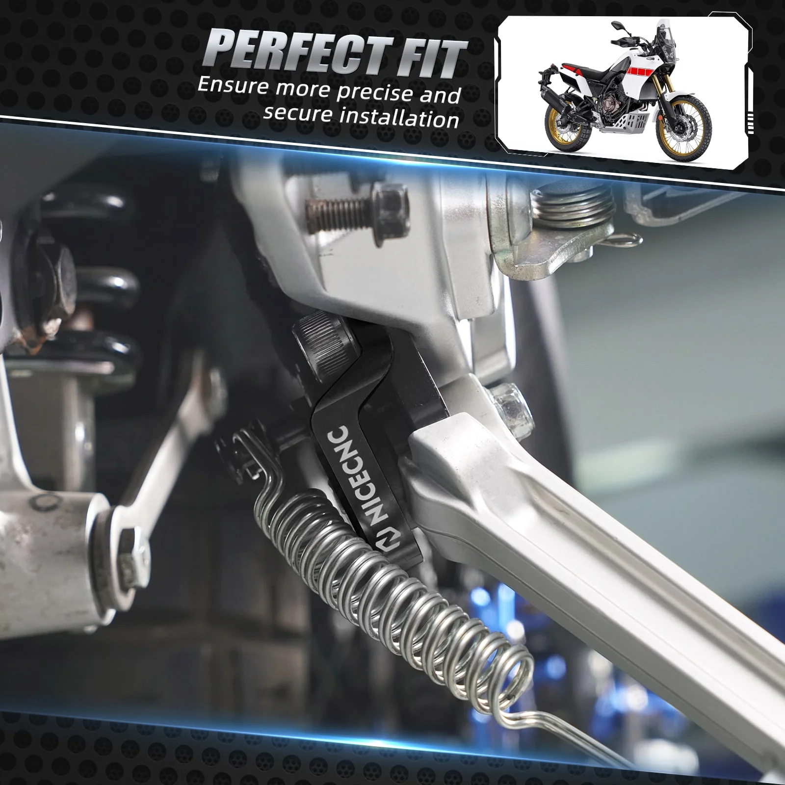 Kickstand Switch Protection for Yamaha Tenere 700 / XTZ700 2019-2024 700 Rally Edition 2020-2024 - Image 2