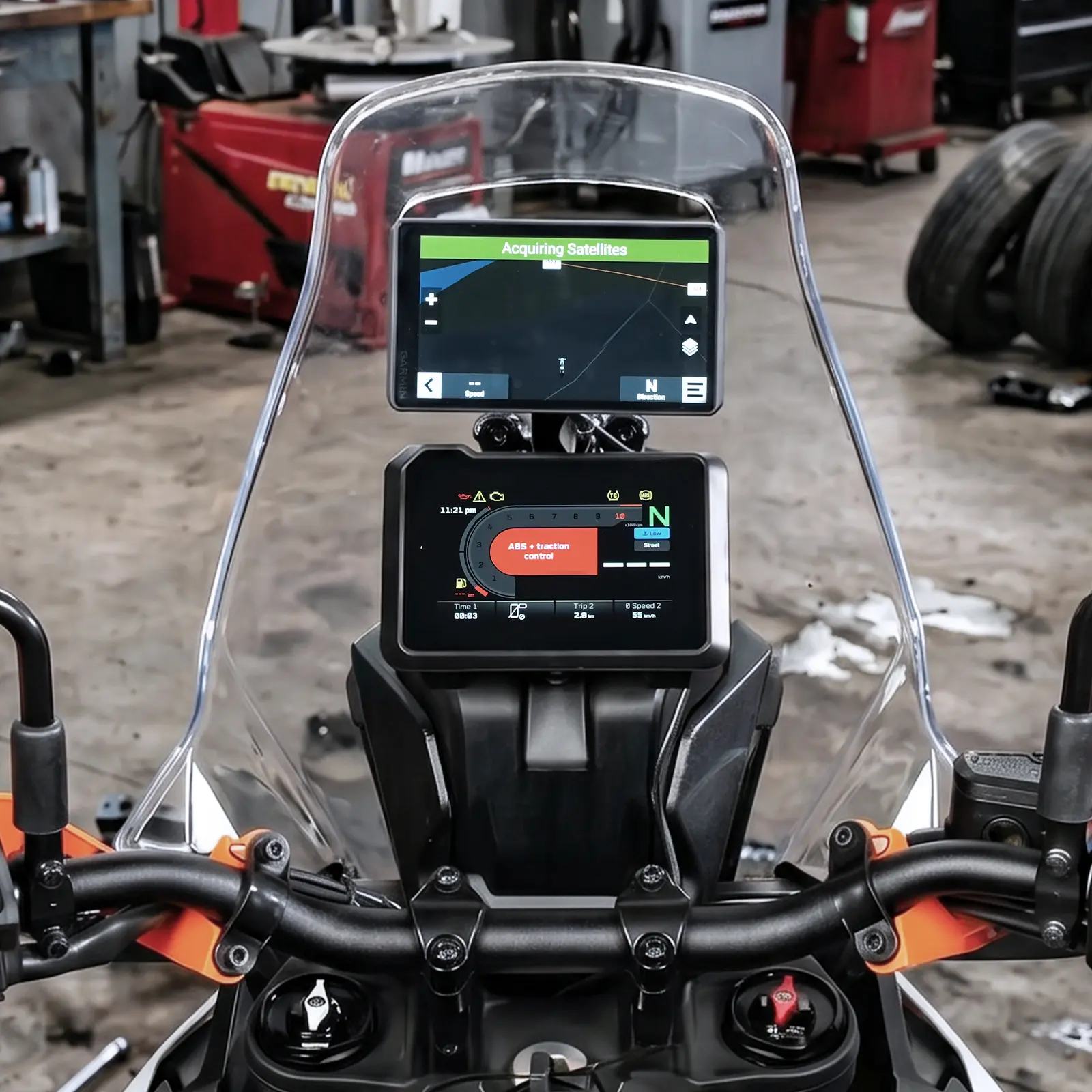 GPS Navigation Device Mount Holder Bracket For KTM 390 Adventure 2025-2026 - Image 14