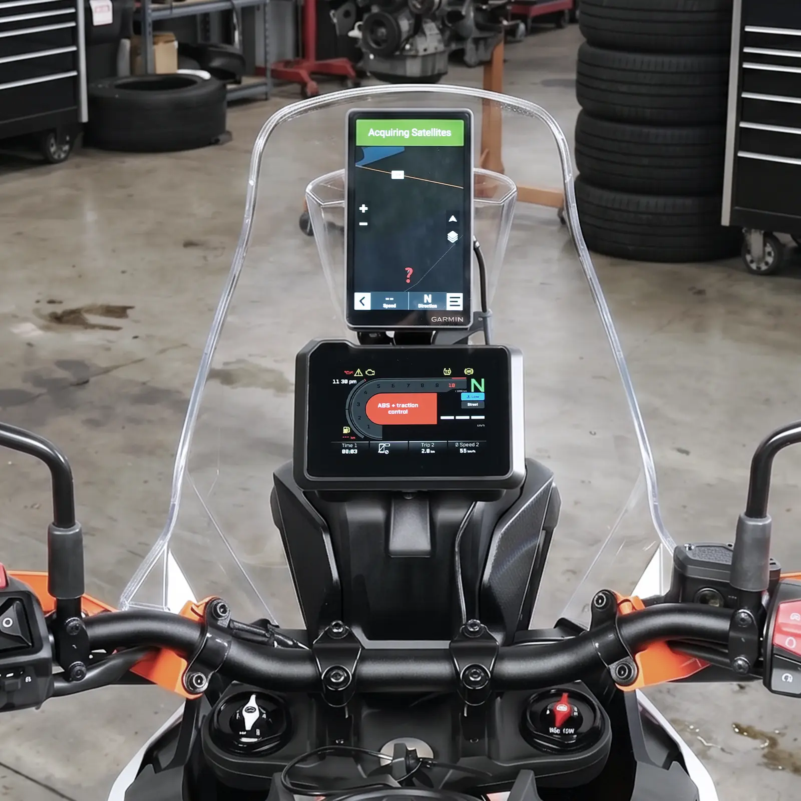GPS Navigation Device Mount Holder Bracket For KTM 390 Adventure 2025-2026 - Image 15