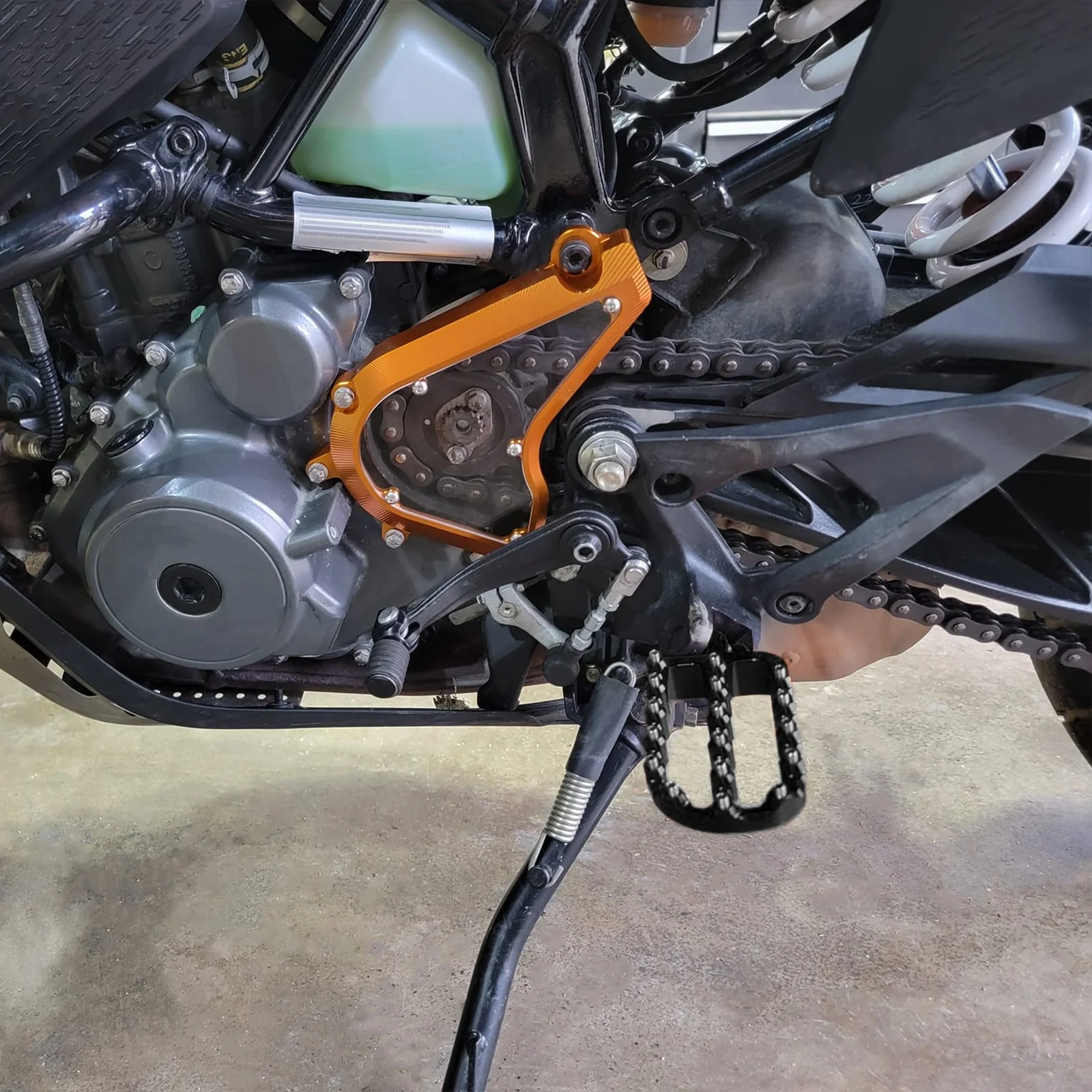 Forged 0° Horizontal Flat Wide Enlarged Foot Pegs For KTM 390 Adventure 2020-2024 - Image 14