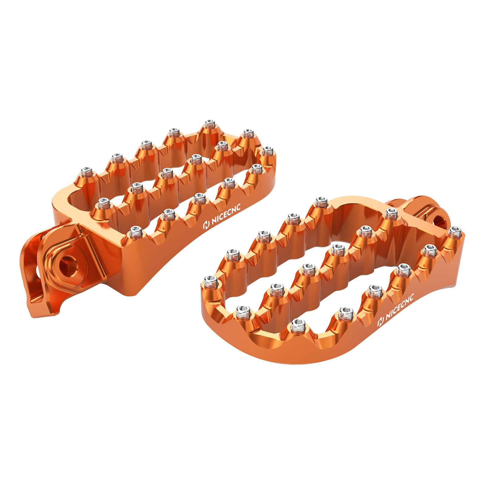 Forged 0° Horizontal Flat Wide Enlarged Foot Pegs For KTM 390 Adventure 2020-2024 - Image 6