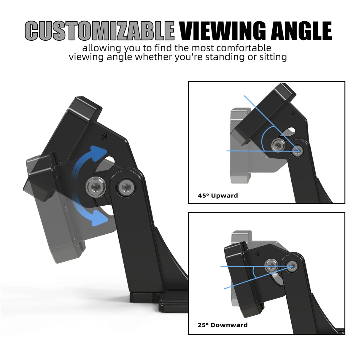 GPS Navigation Phone AMPS Mount Holder For KTM 890 Adventure R 2023-2024 - Image 10